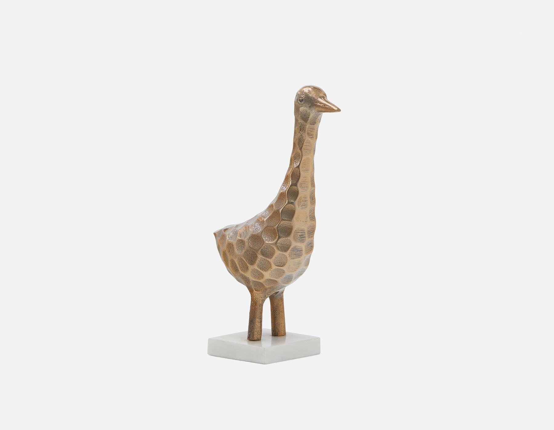 BEYA sculpture en aluminium avec base en marbre 22 cm undefined