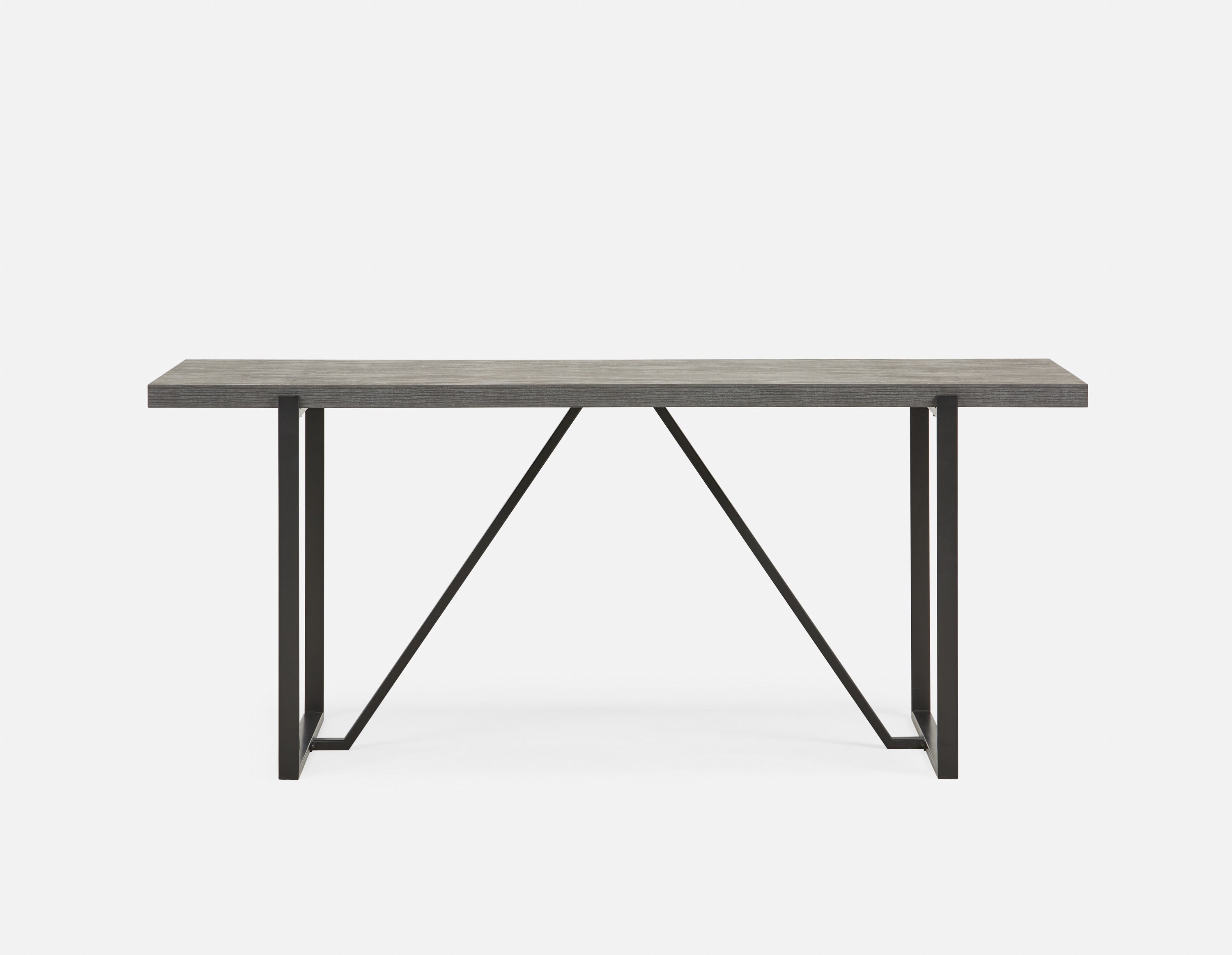 ARDA faux conrete top 180 cm dining table undefined