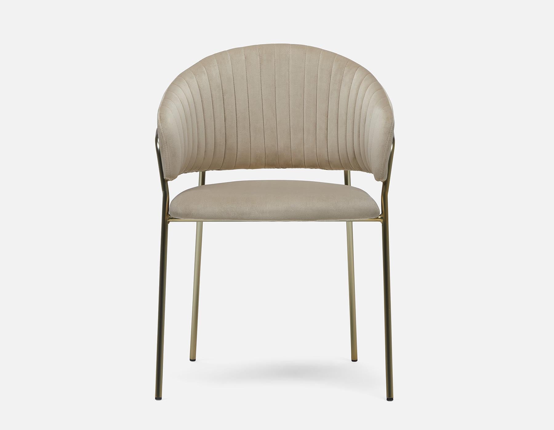 SHARON velvet dining armchair undefined
