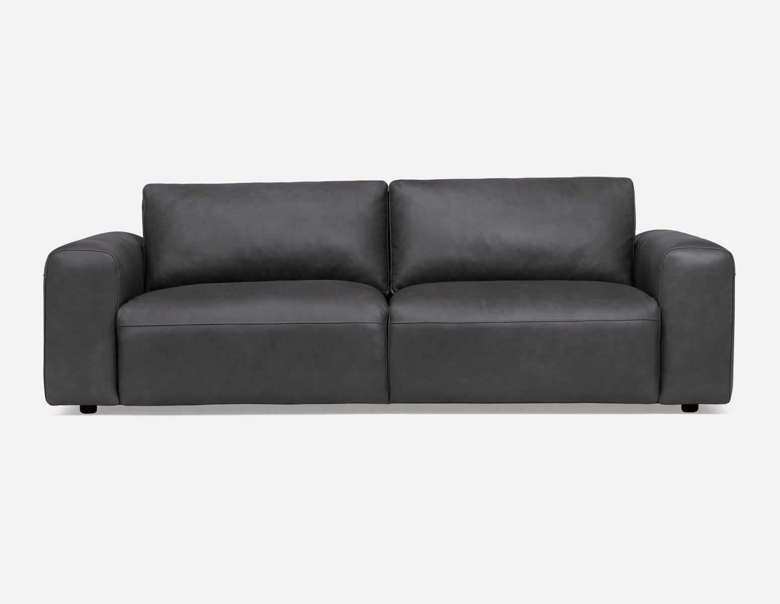 NATALIA Canapé 100% cuir 95" undefined