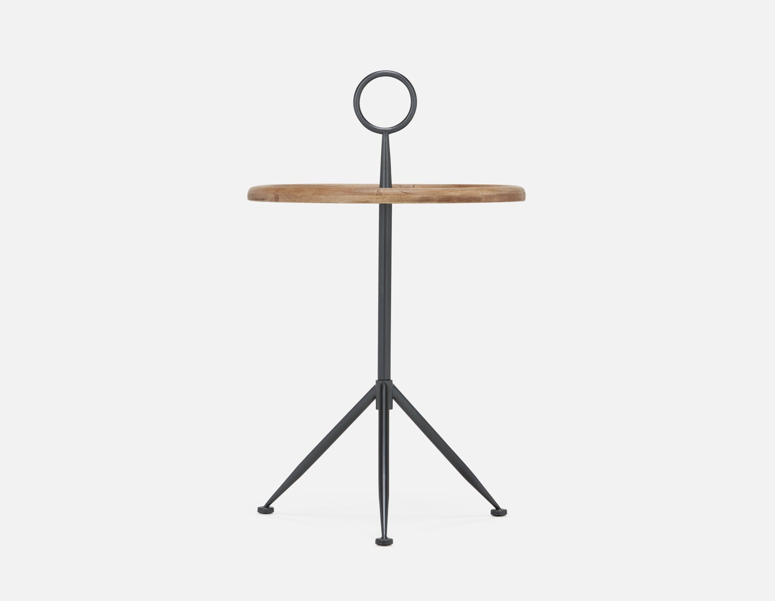 ELLIE table d'appoint ronde moderne du milieu du siècle 51cm undefined