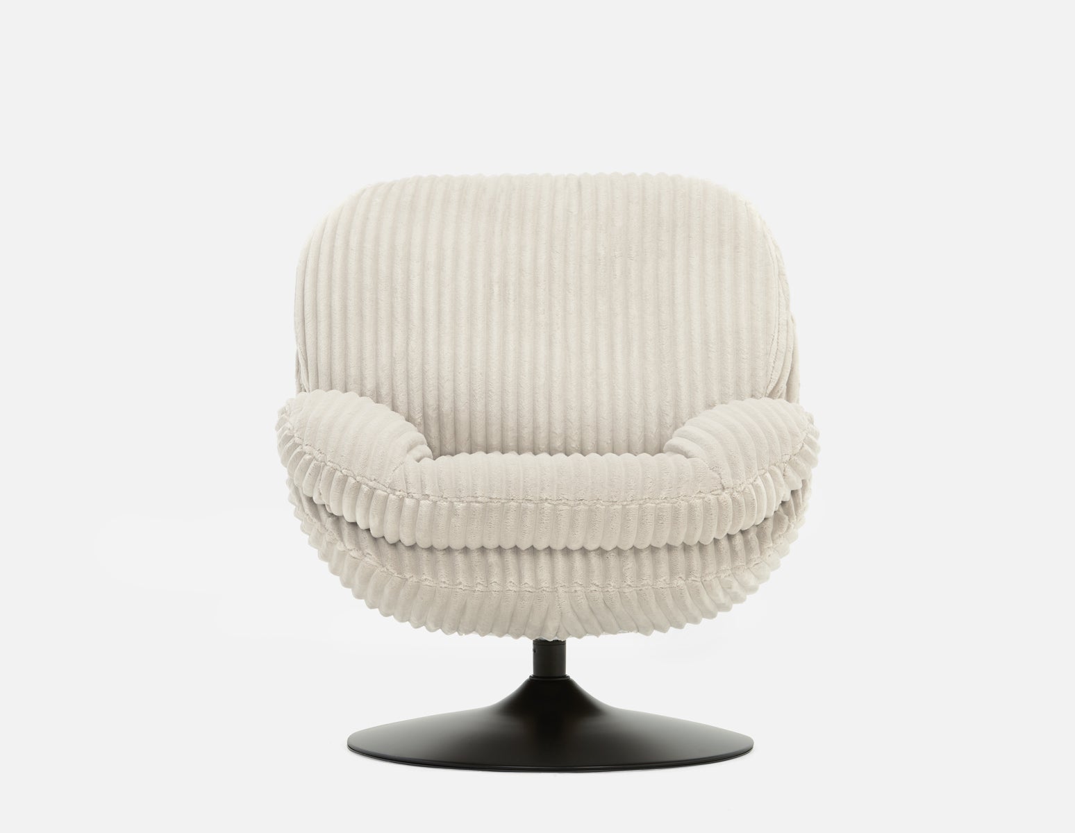 ROUSSEAU corduroy accent chair undefined