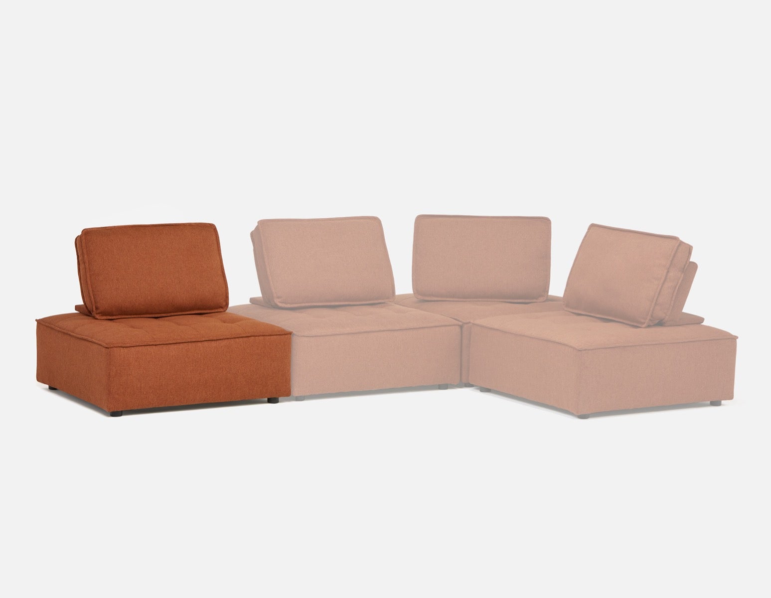 LEON modular sectional sofa customize to fit your space undefined