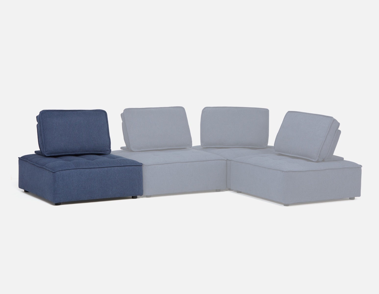 LEON canapé d'angle modulaire moderne s'adapte à votre espace undefined