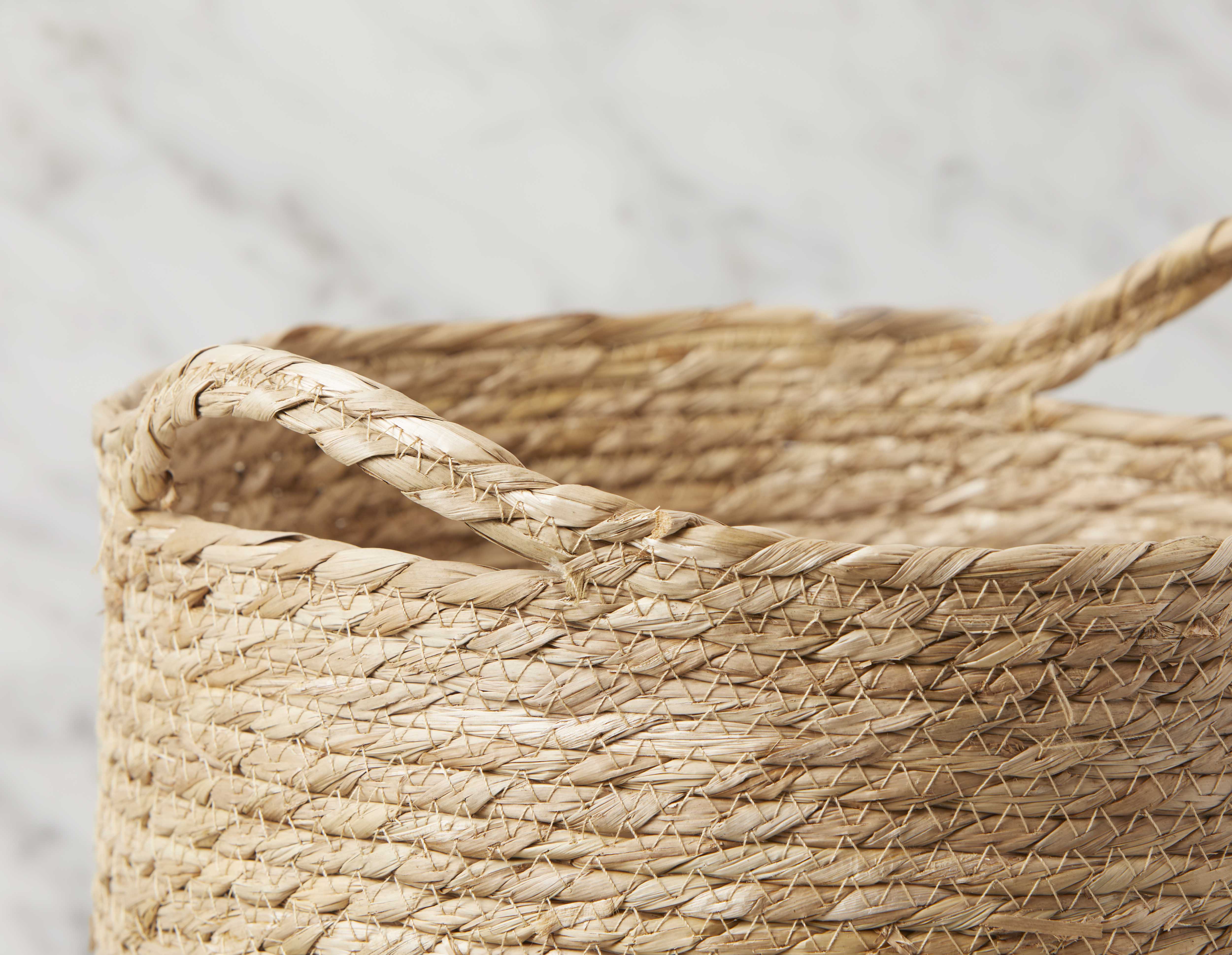 JAKE panier en tissage d’herbes 37 cm undefined