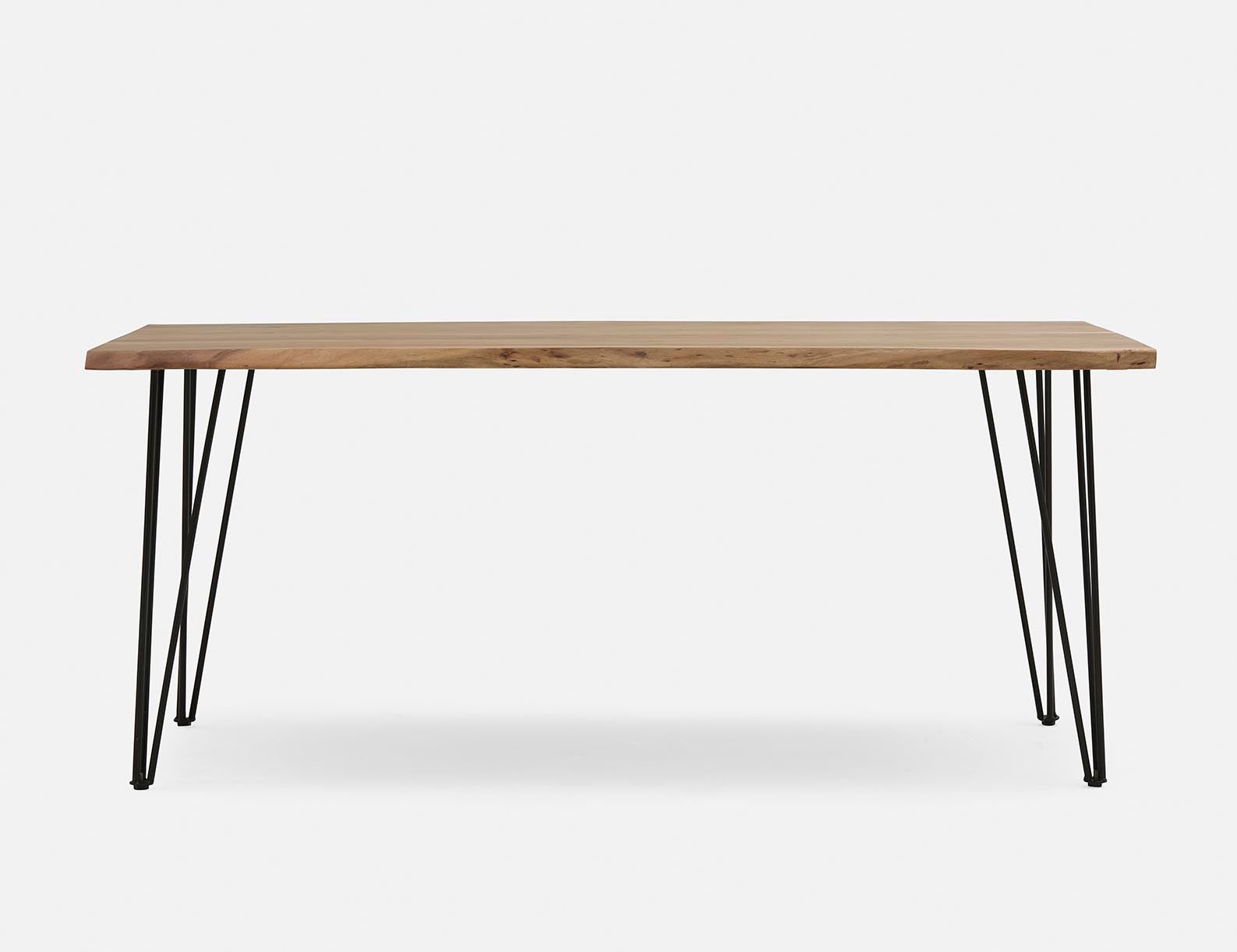 RENO table en bois d'acacia massif 180 cm undefined