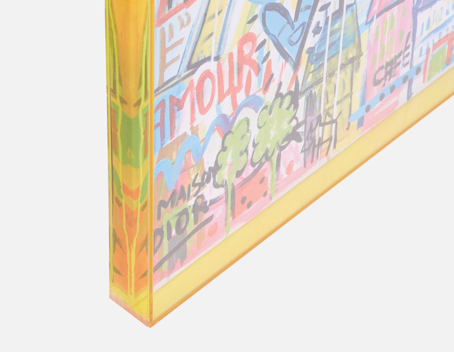 CITY CDG acrylic shadow box art 85 x 110 cm undefined