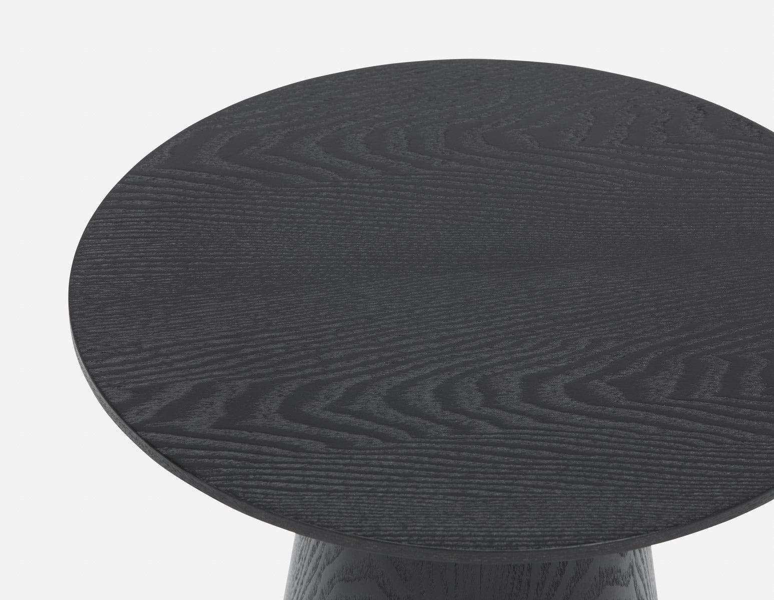 SORENO minimalist contemporary round end table 45 cm undefined