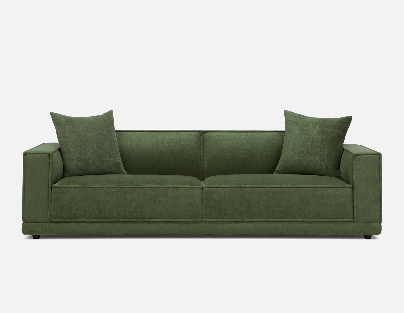 HILLARY modern low back 96" luxury sofa undefined