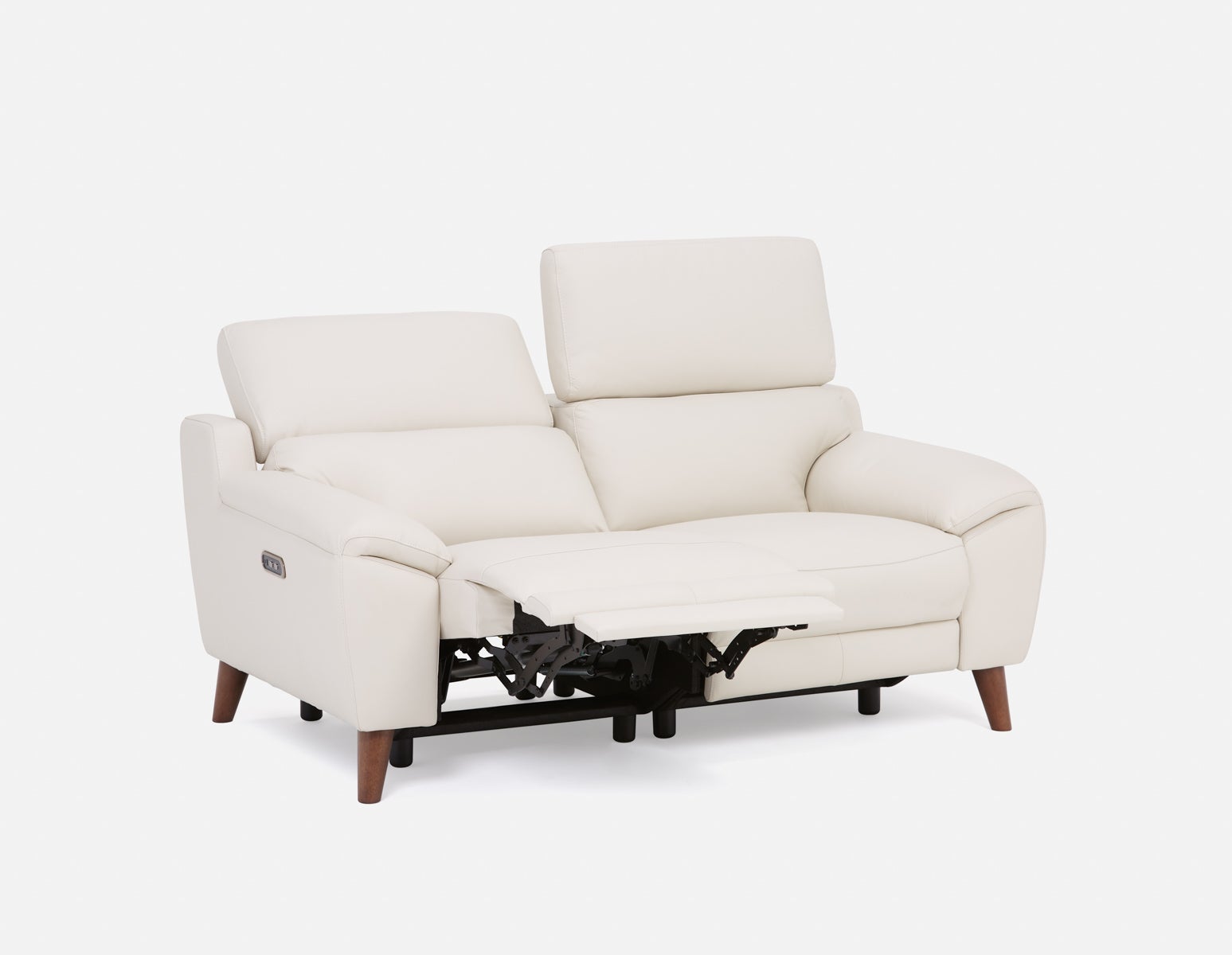 NILLIE causeuse contemporaine 100% cuir inclinable undefined