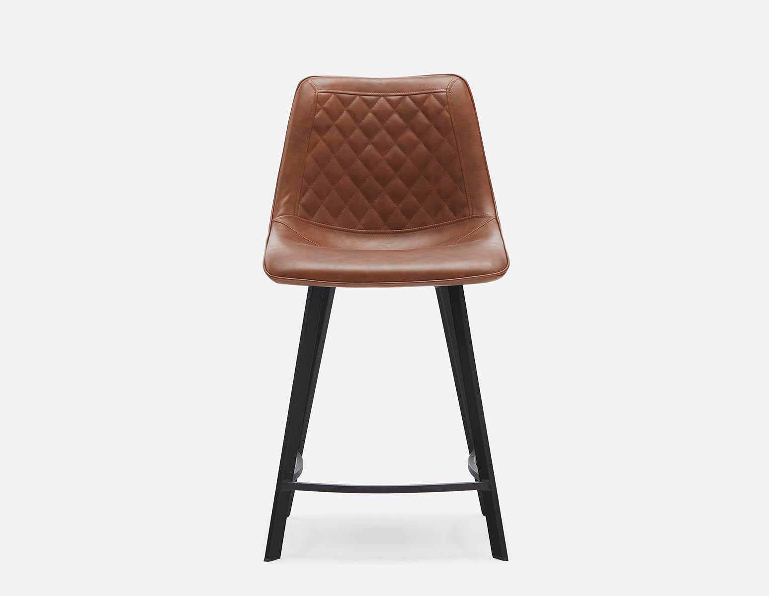 MALI tabouret de comptoir moderne avec dossier 61 cm undefined