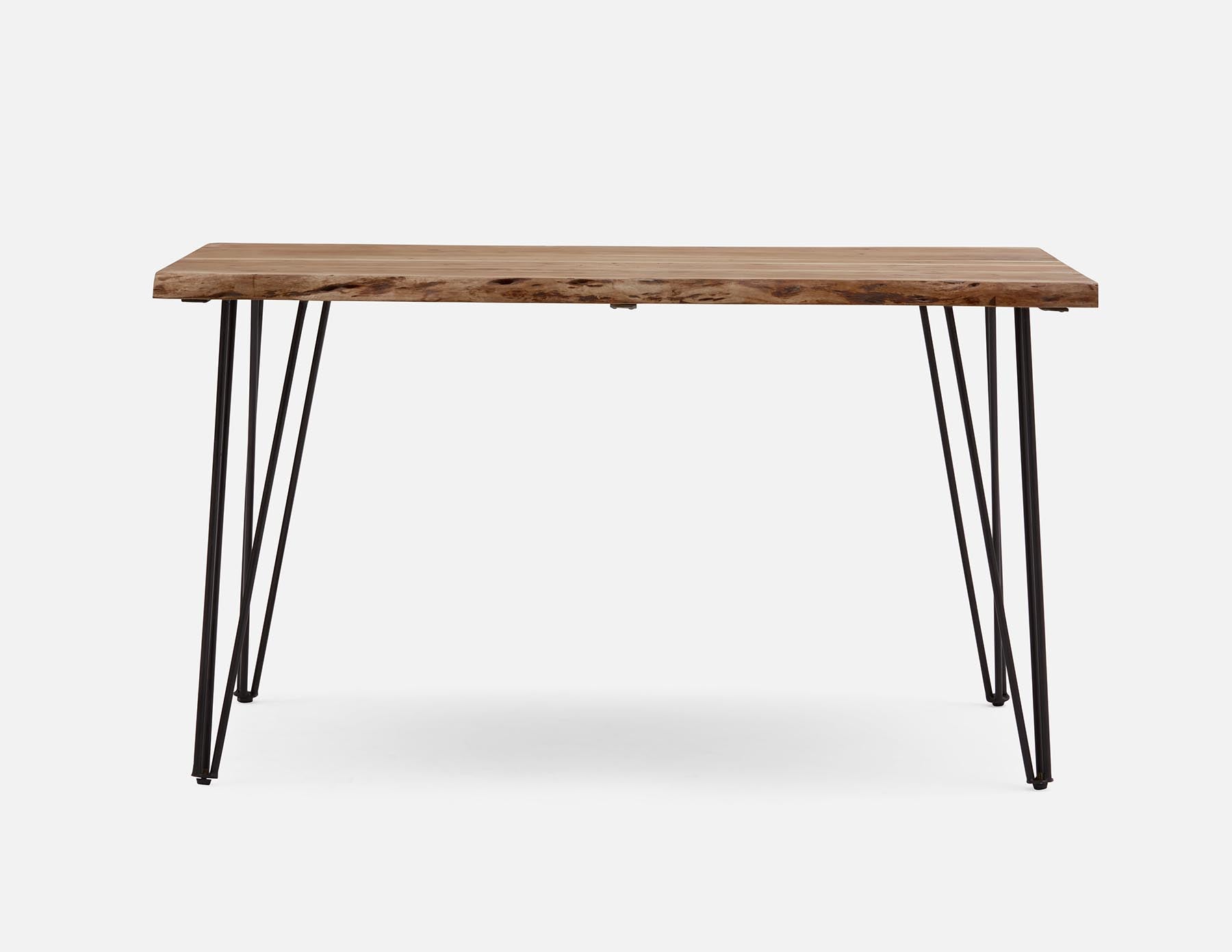 RENO solid acacia wood dining table 140 cm undefined
