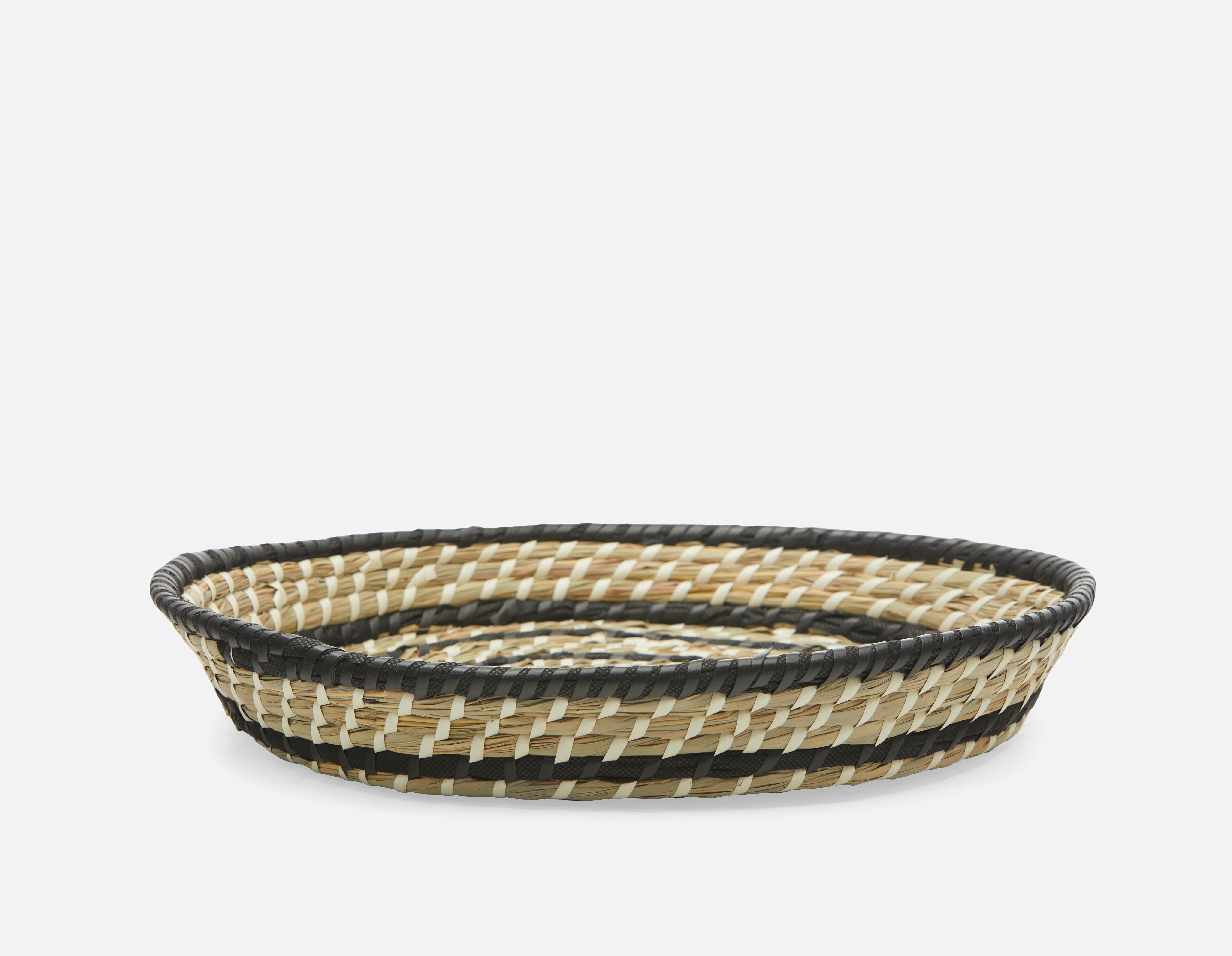 DEBBIE plateau en tissage d’herbes 40 cm undefined