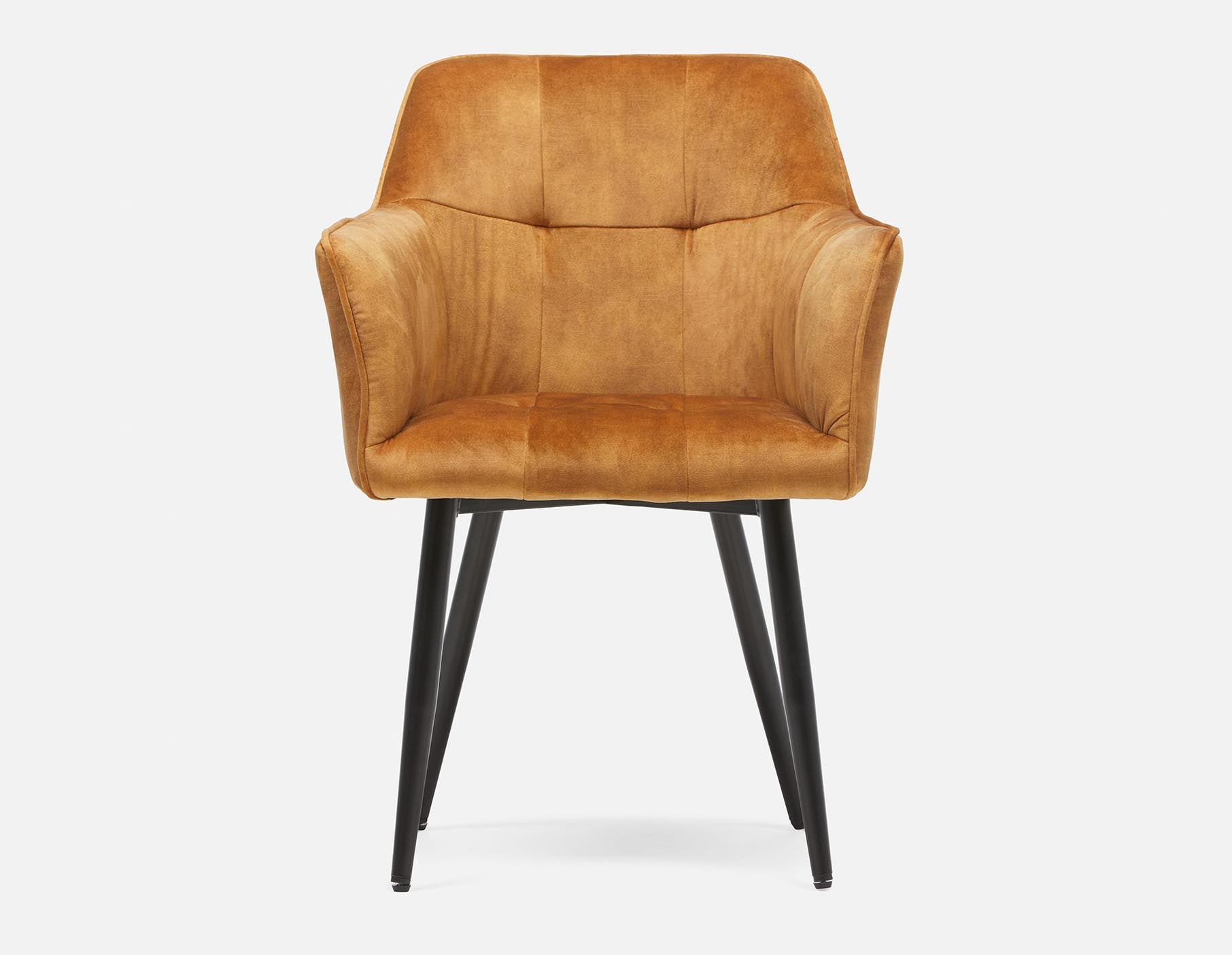 OCTAVE velvet dining armchair undefined