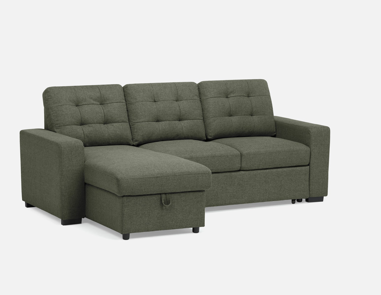 MARNIE contemporary interchangeable sectional sofa-bed with storage undefined