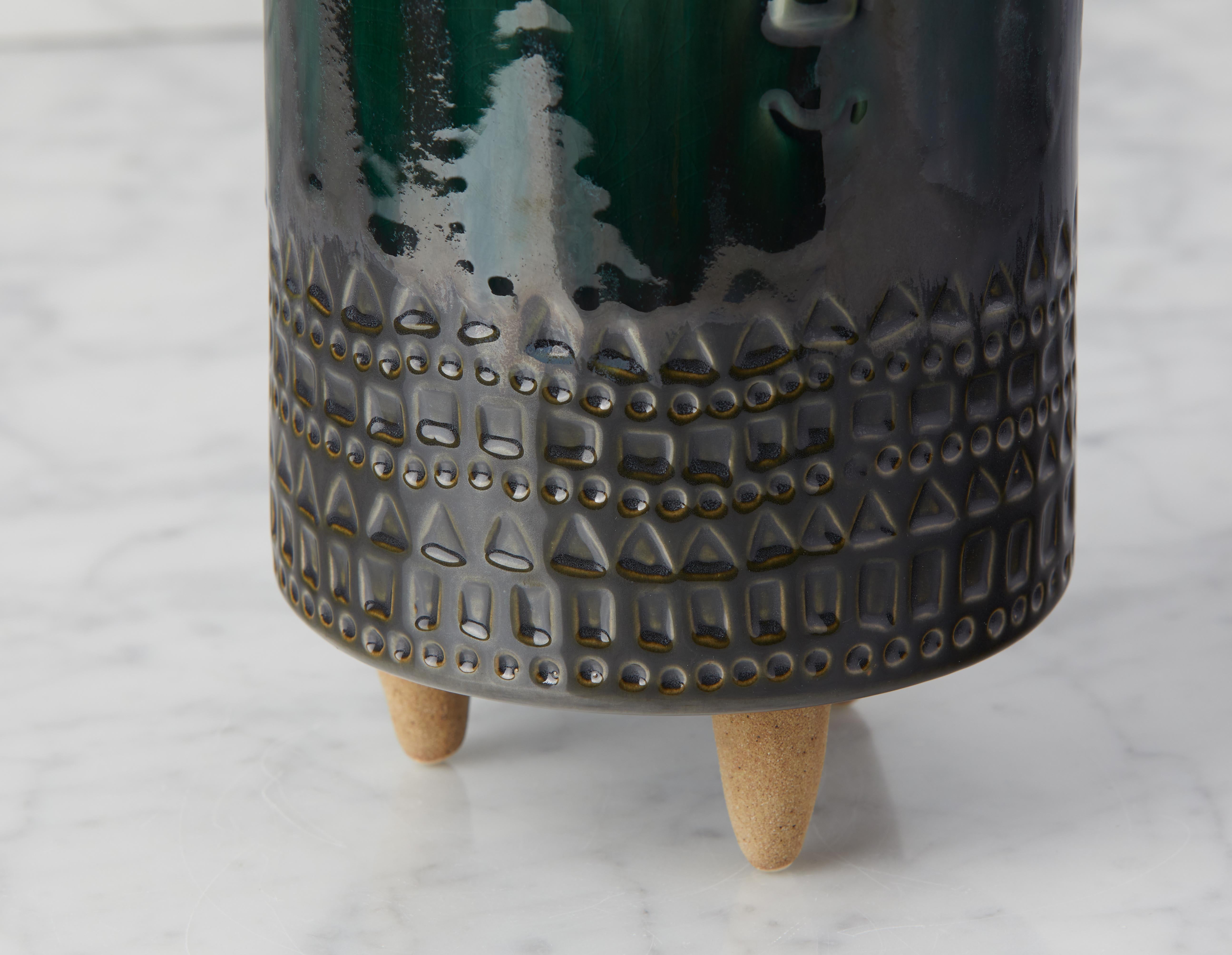 DASH planter with wood stand 21 cm undefined