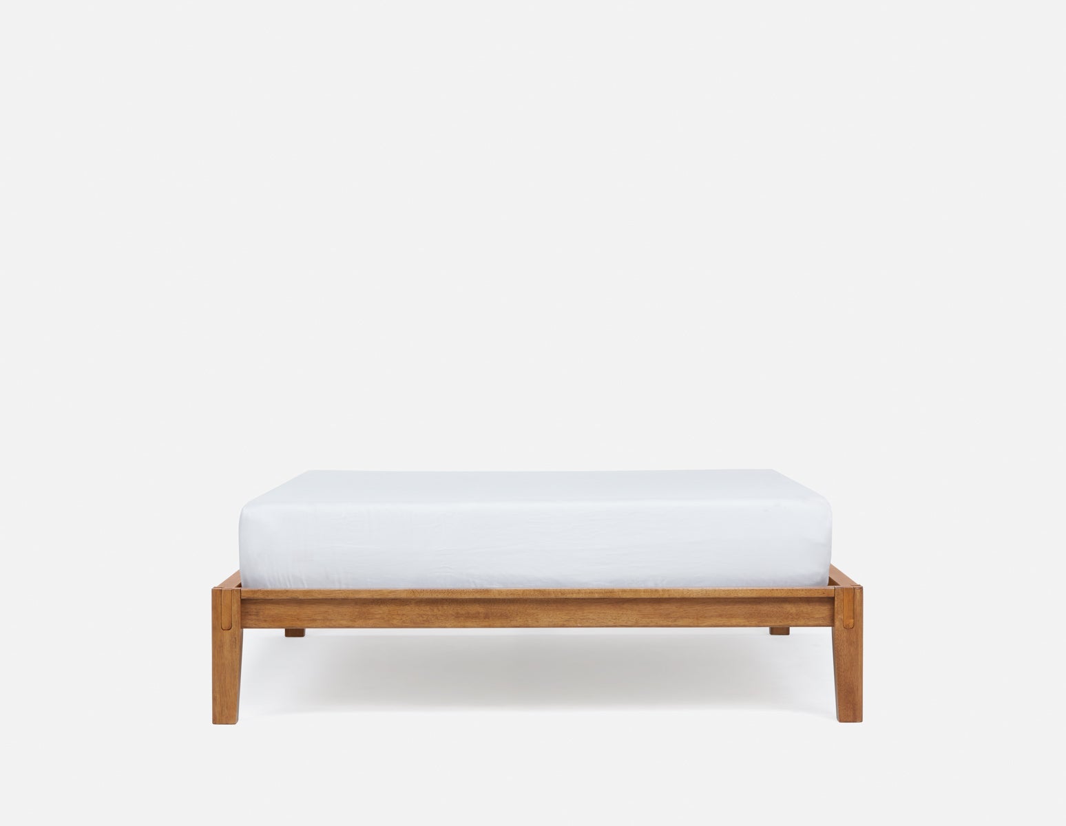 BENA mid-century modern double size bed frame undefined
