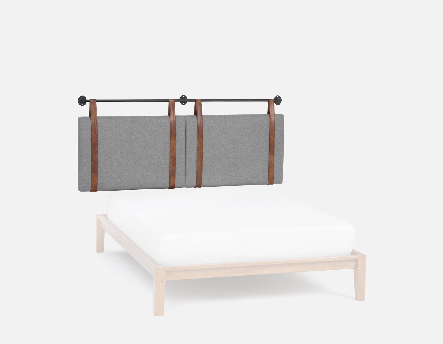 NINO modern suspended double headboard undefined