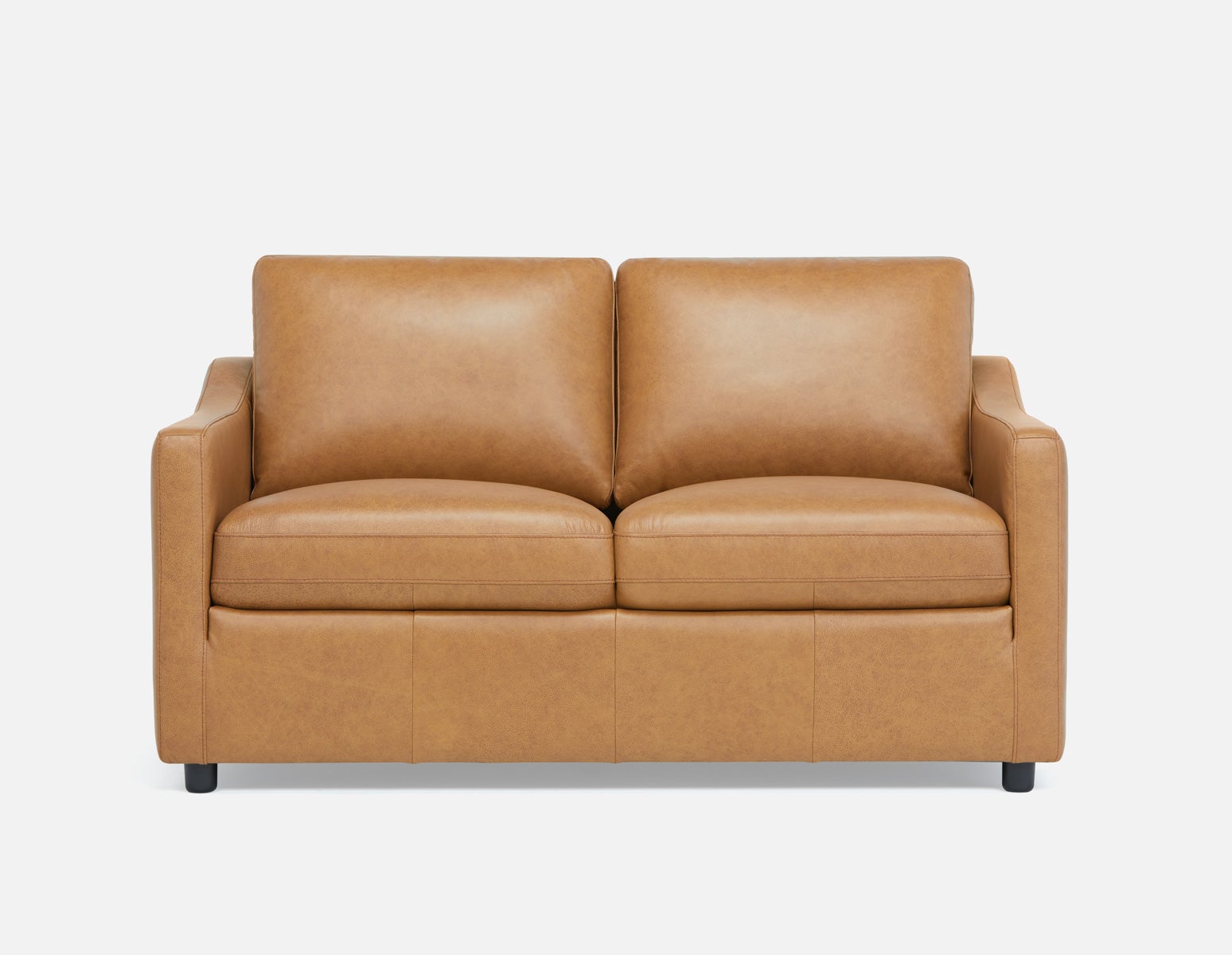 LIMA modern 100% leather loveseat undefined