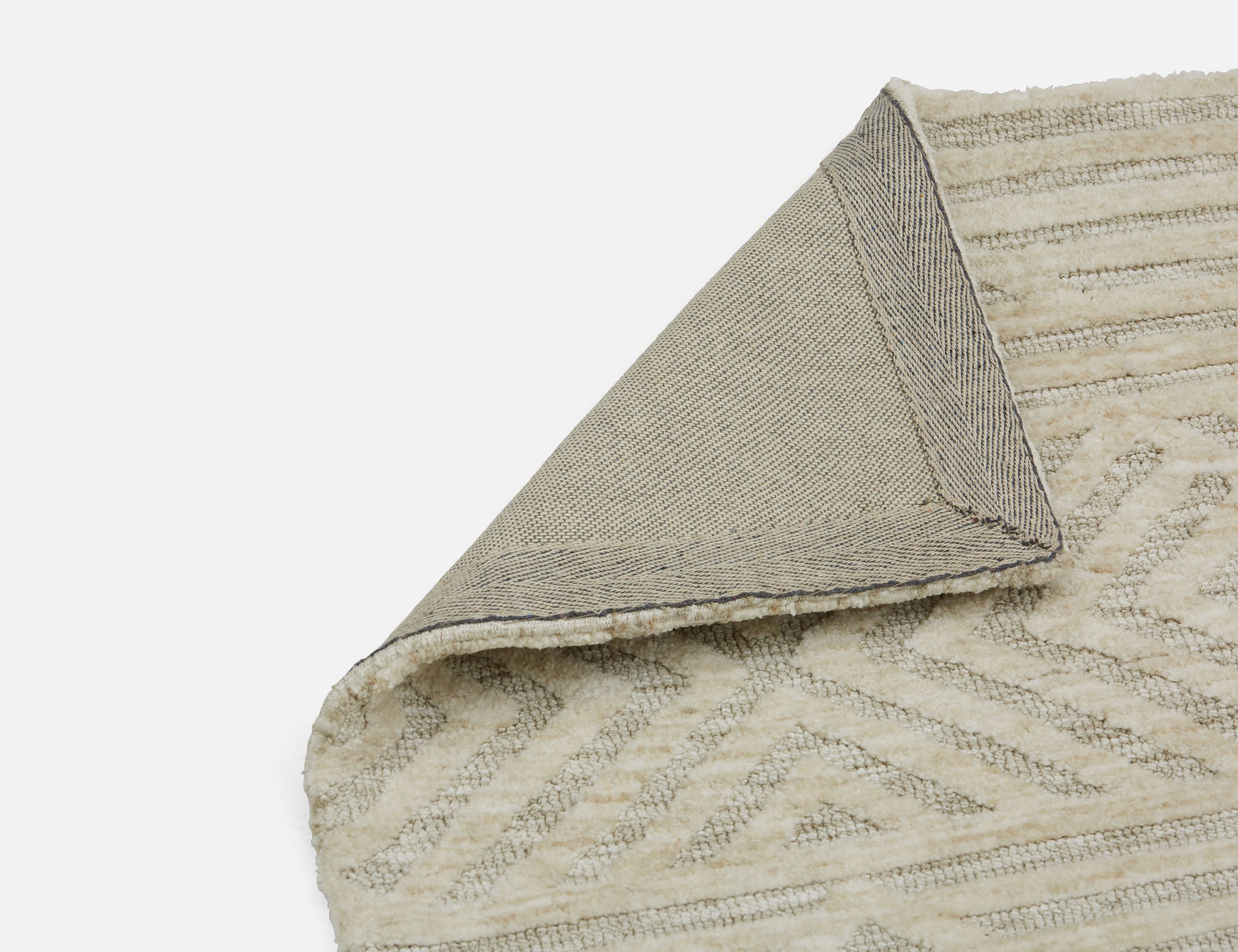 SAVAN knitted polyester rug  6'x9' undefined