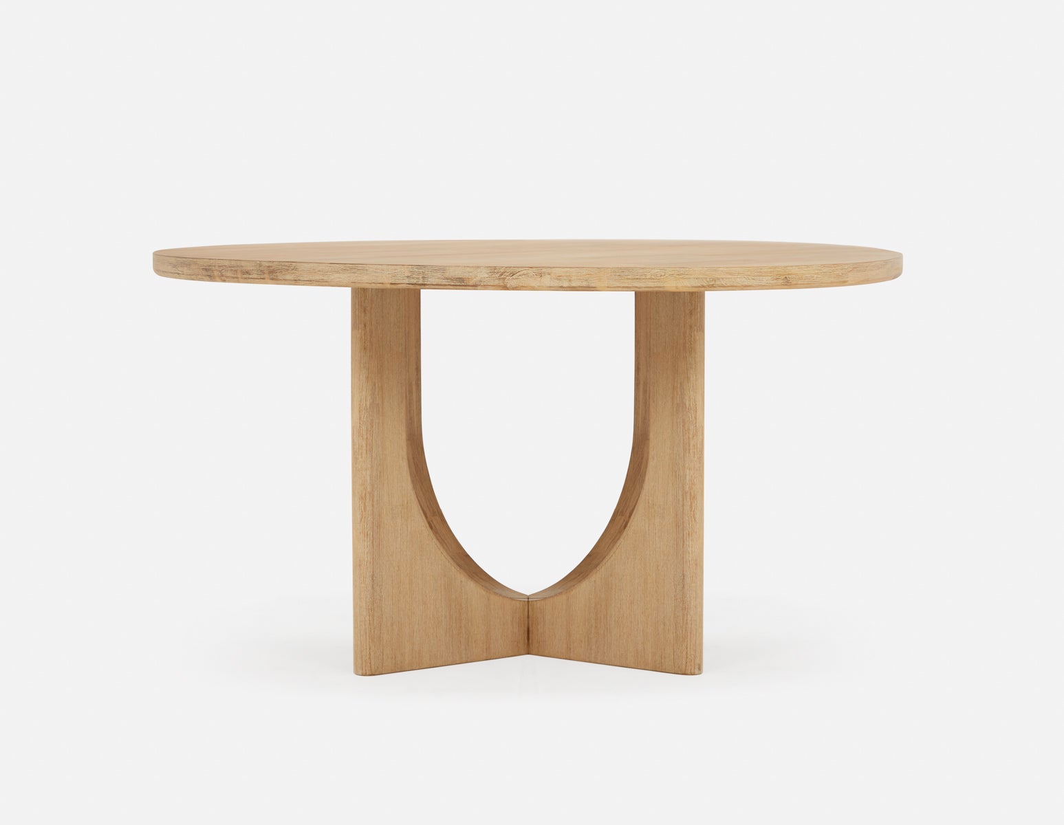 PRIYA round acacia wood dining table 140cm undefined