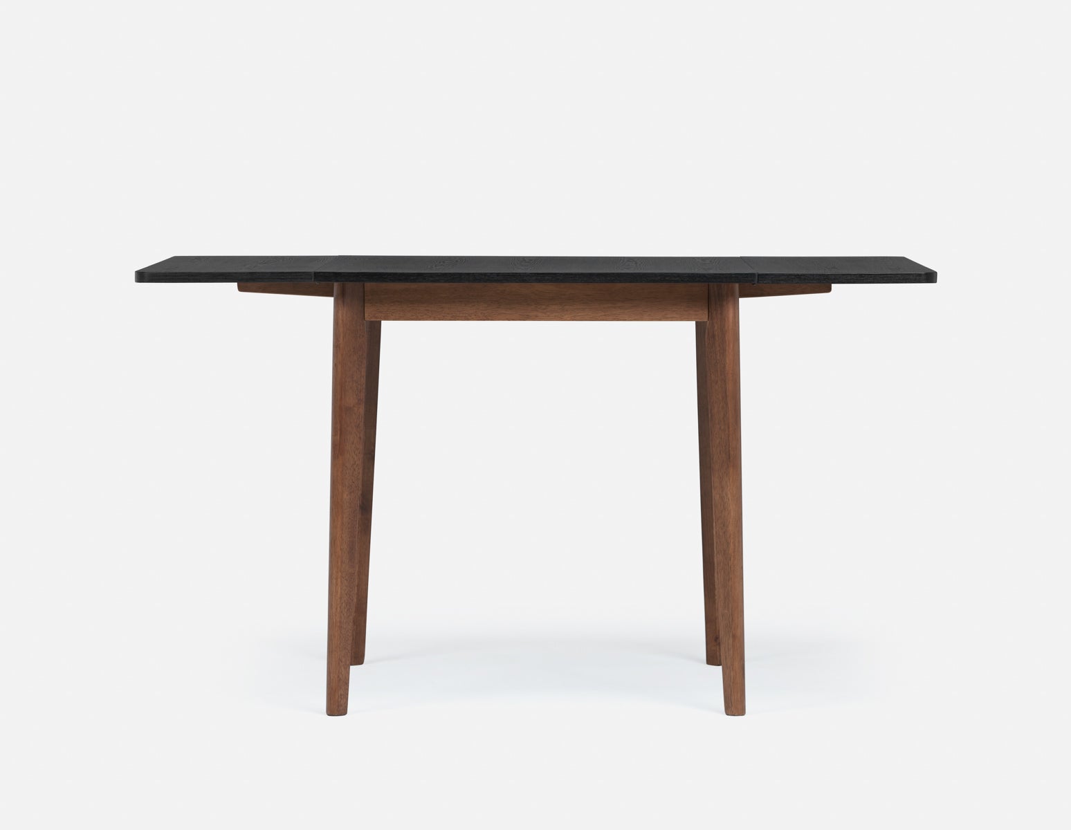 FINA table à manger avec deux abattants moderne contemporaine 74cm à 134cm undefined