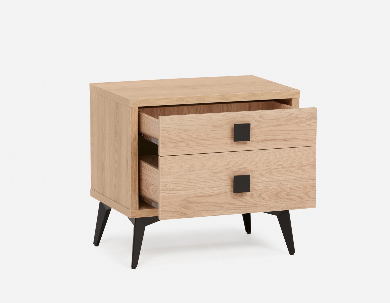 KIERA mid-century modern bedside table undefined