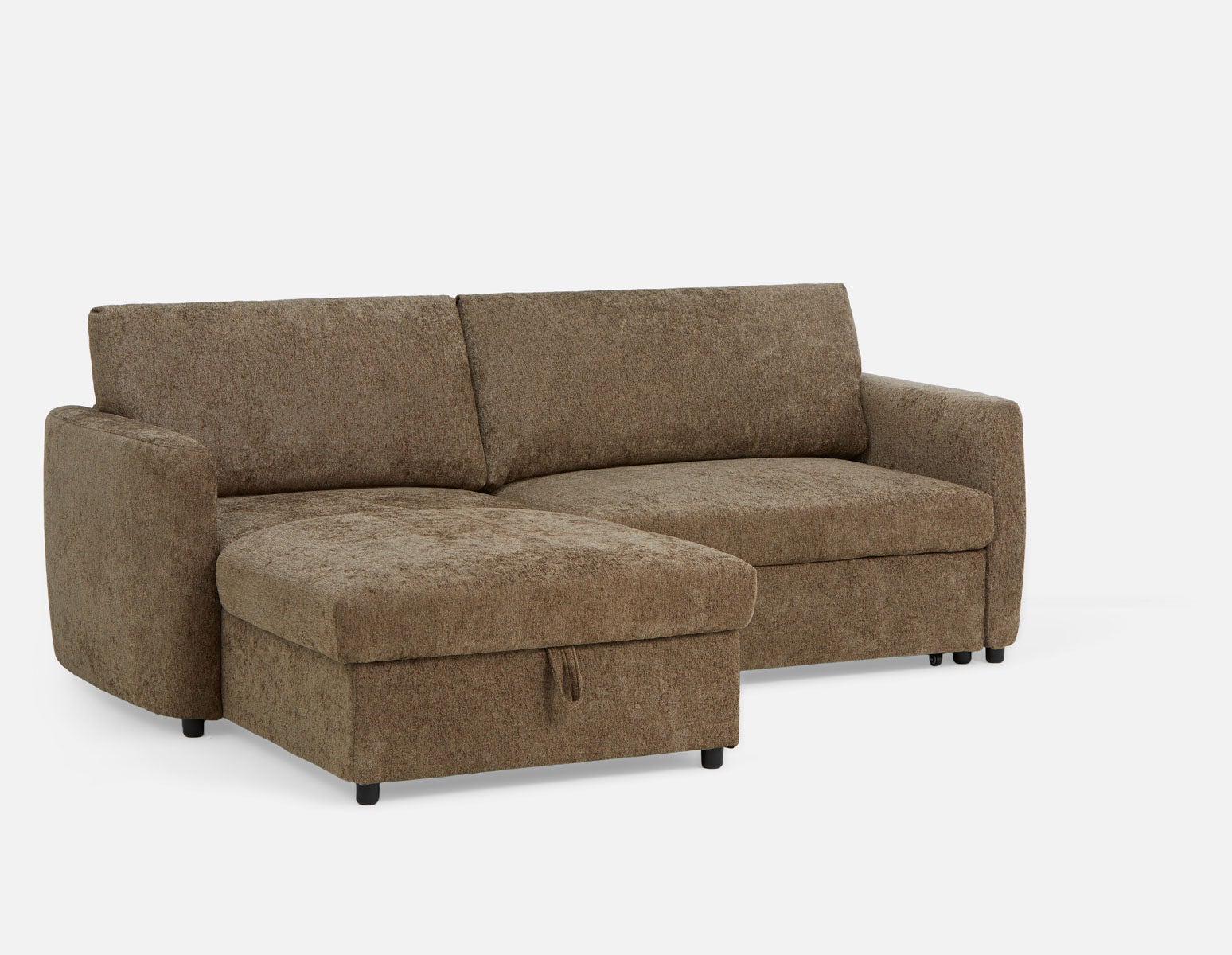JANICE modern interchangeable storage sectional sofa-bed undefined
