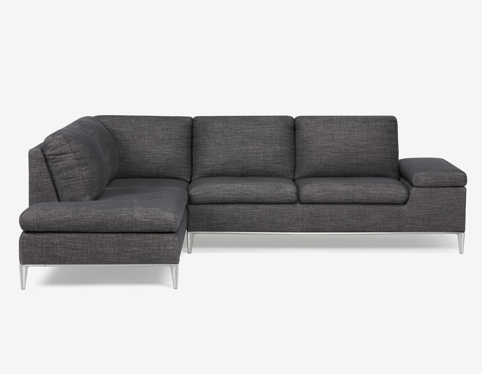 ANDREW left-facing sectional sofa in performance fabric undefined