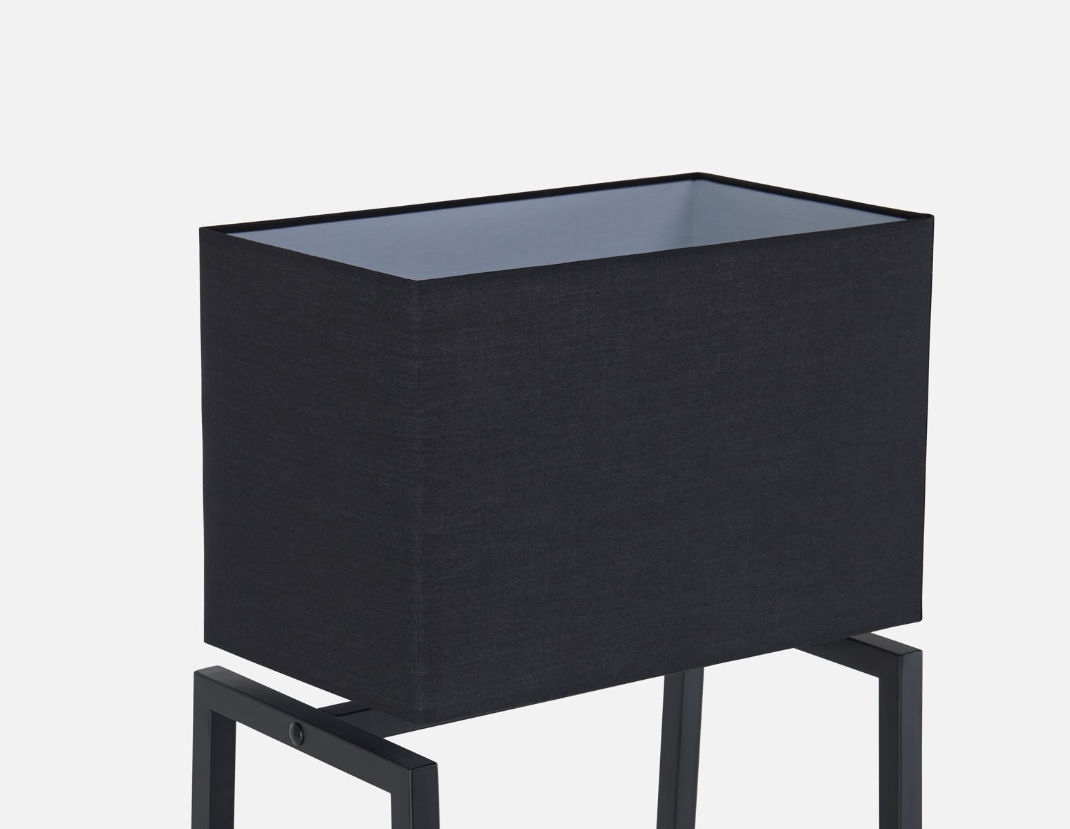 HALDEN standing lamp with 3 tier shelves undefined