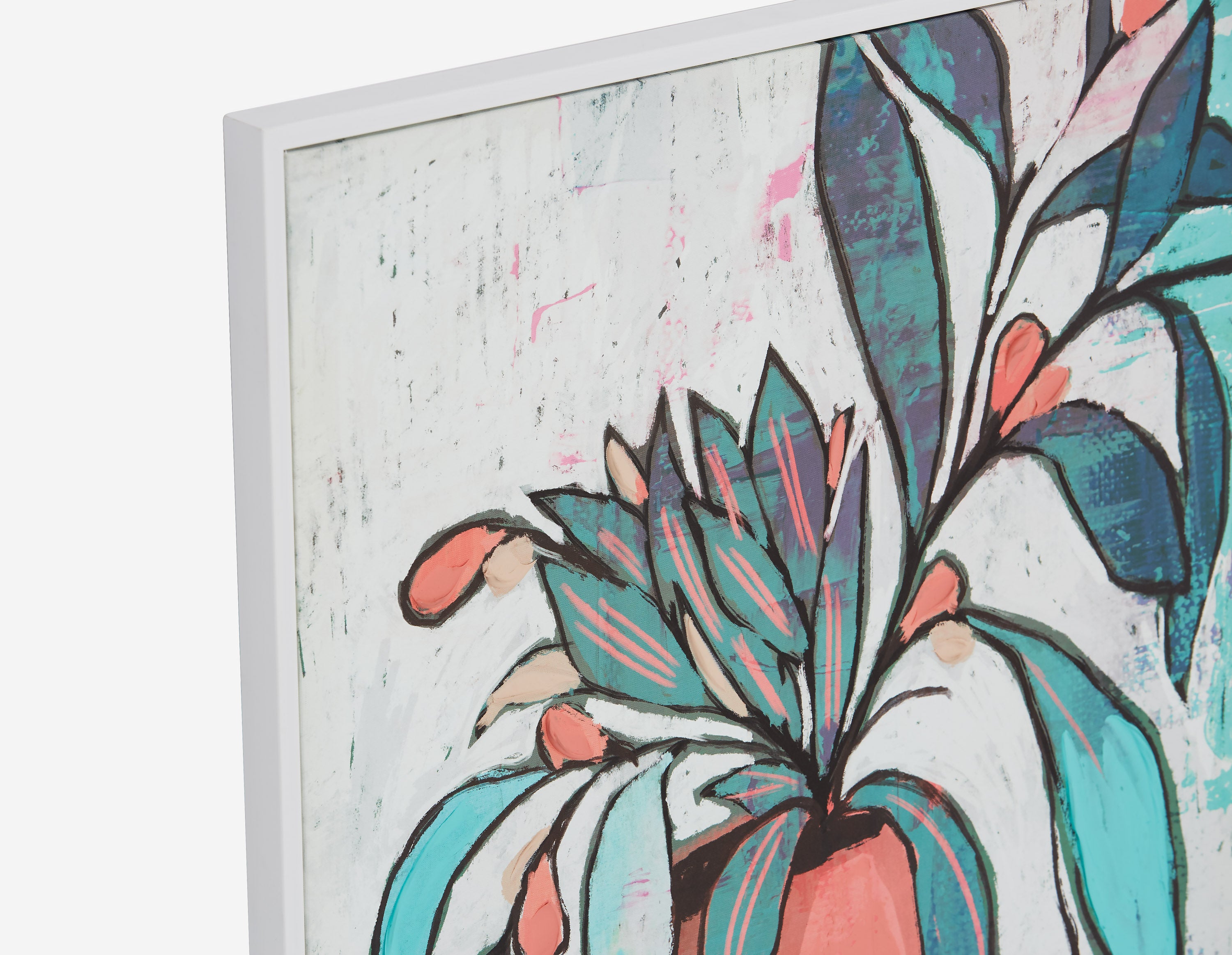 GRO framed hand embellished giclée 50x70cm undefined