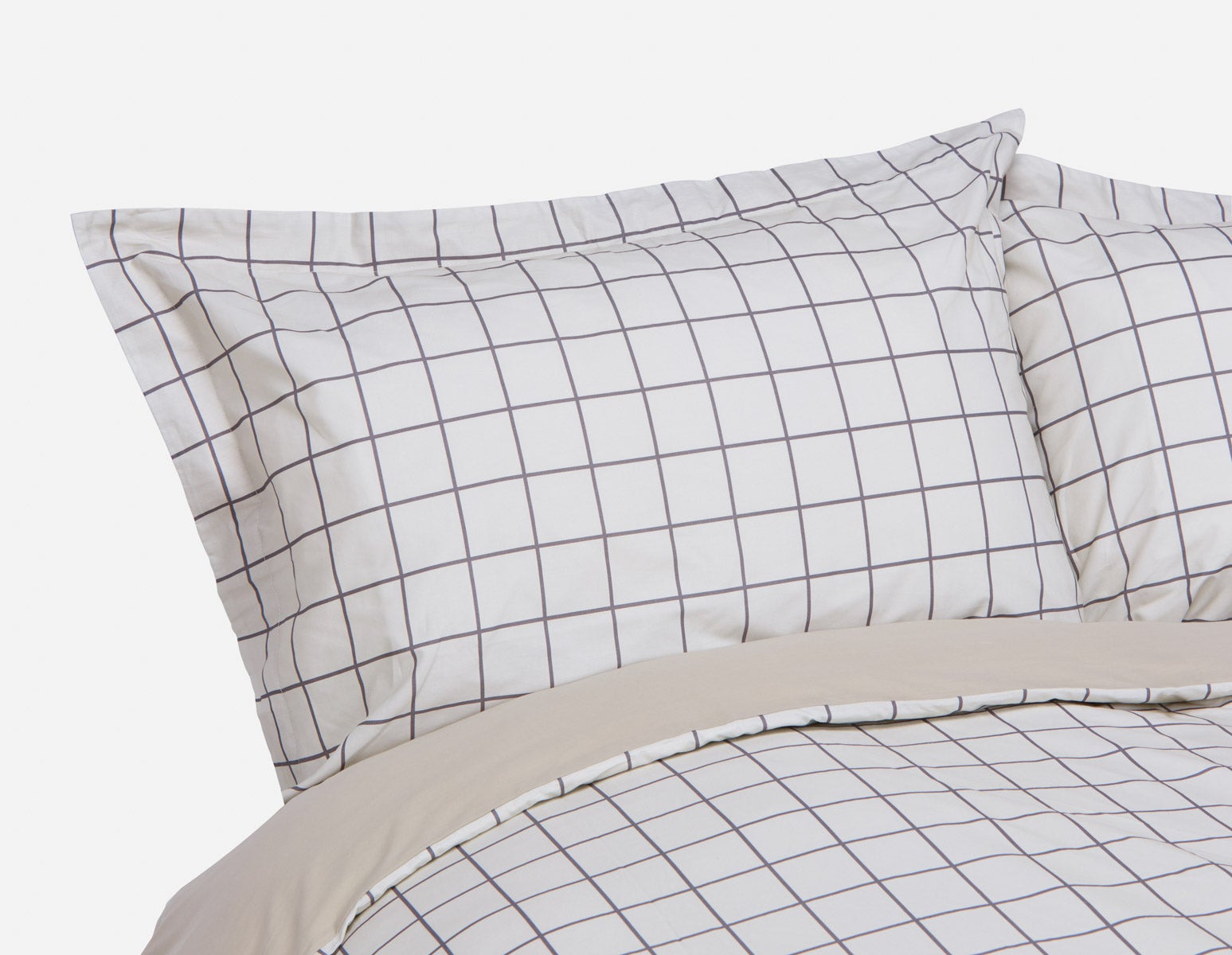 SHELBURN 3-piece queen duvet cover set undefined