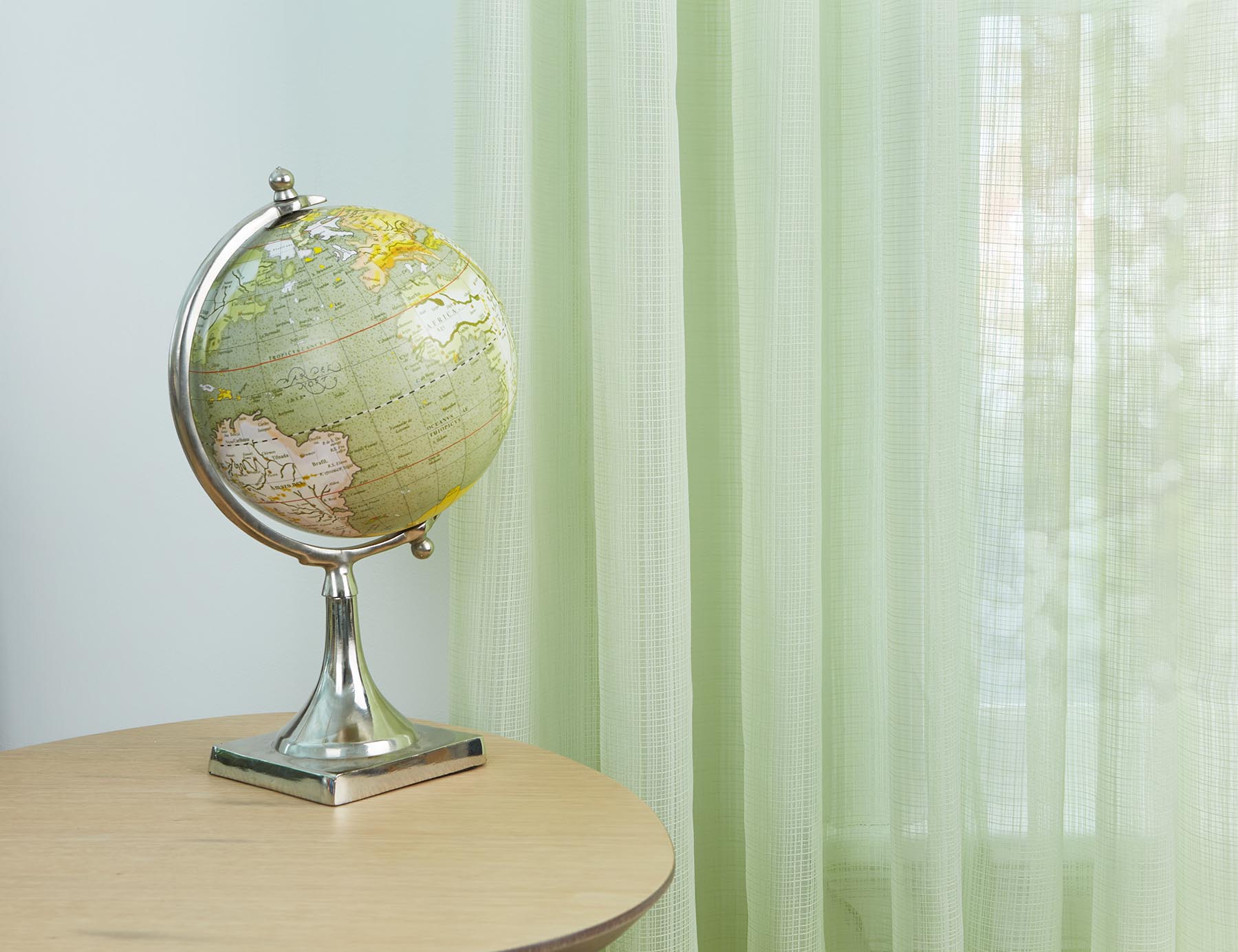 FEDORA set of 2 sheer curtain panels undefined