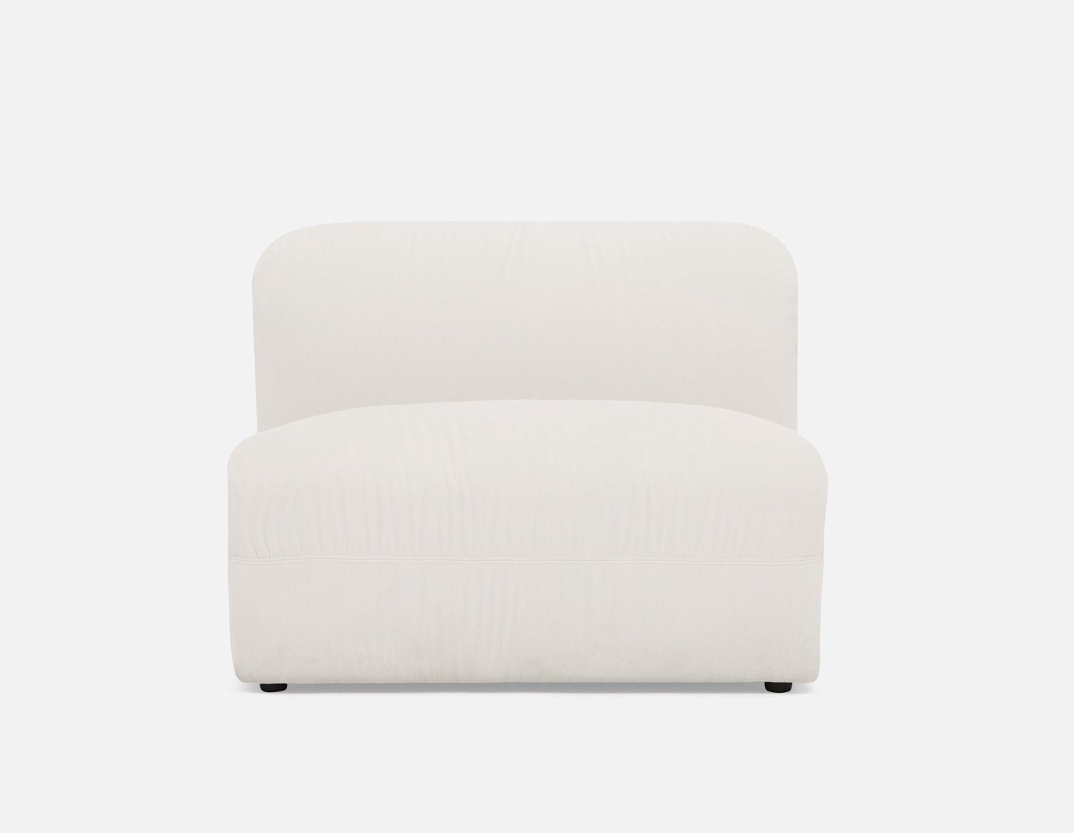 MODENA modular armless sofa customize to fit your space undefined