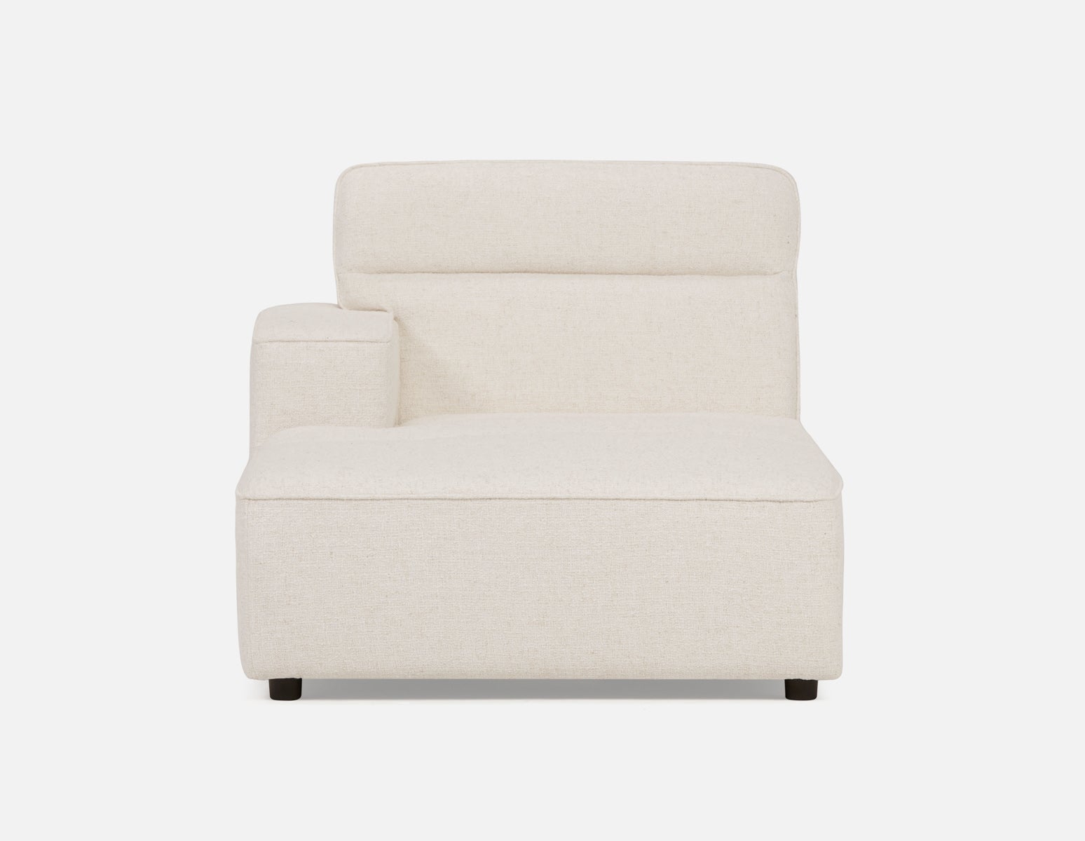 REVAN chaise longue côté gauche modulaire moderne avec accoudoir s'adapte à votre espace undefined
