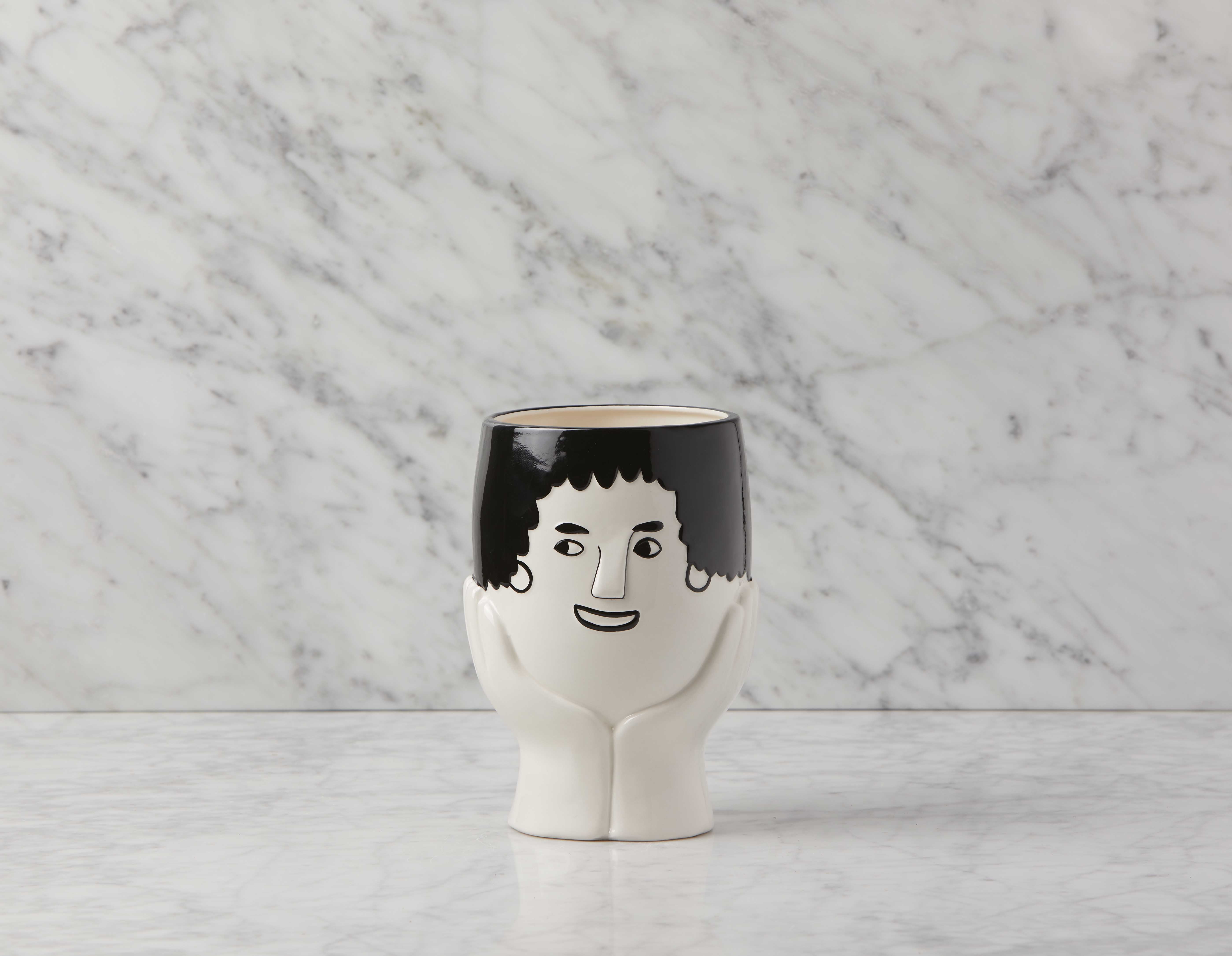 CHAROU ceramic planter 22 cm undefined