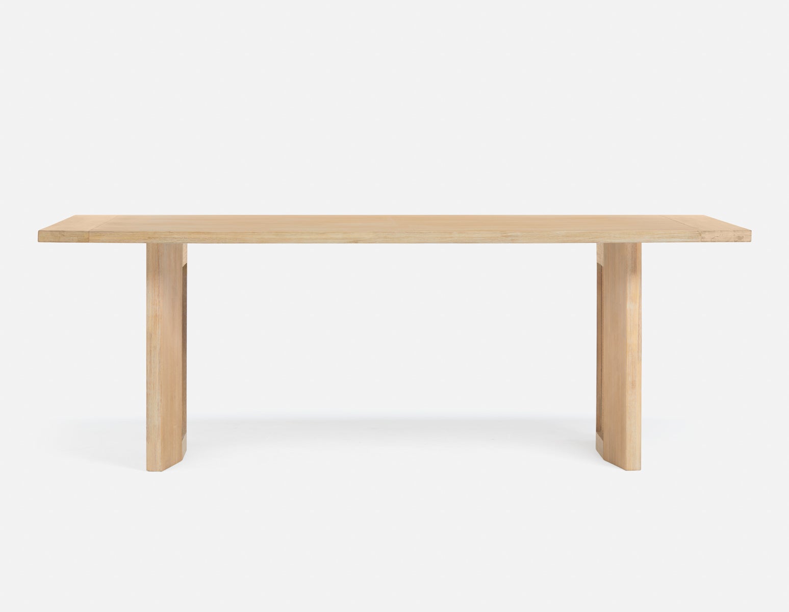 GILLIS table à manger en acacia campagnard moderne 210 cm undefined