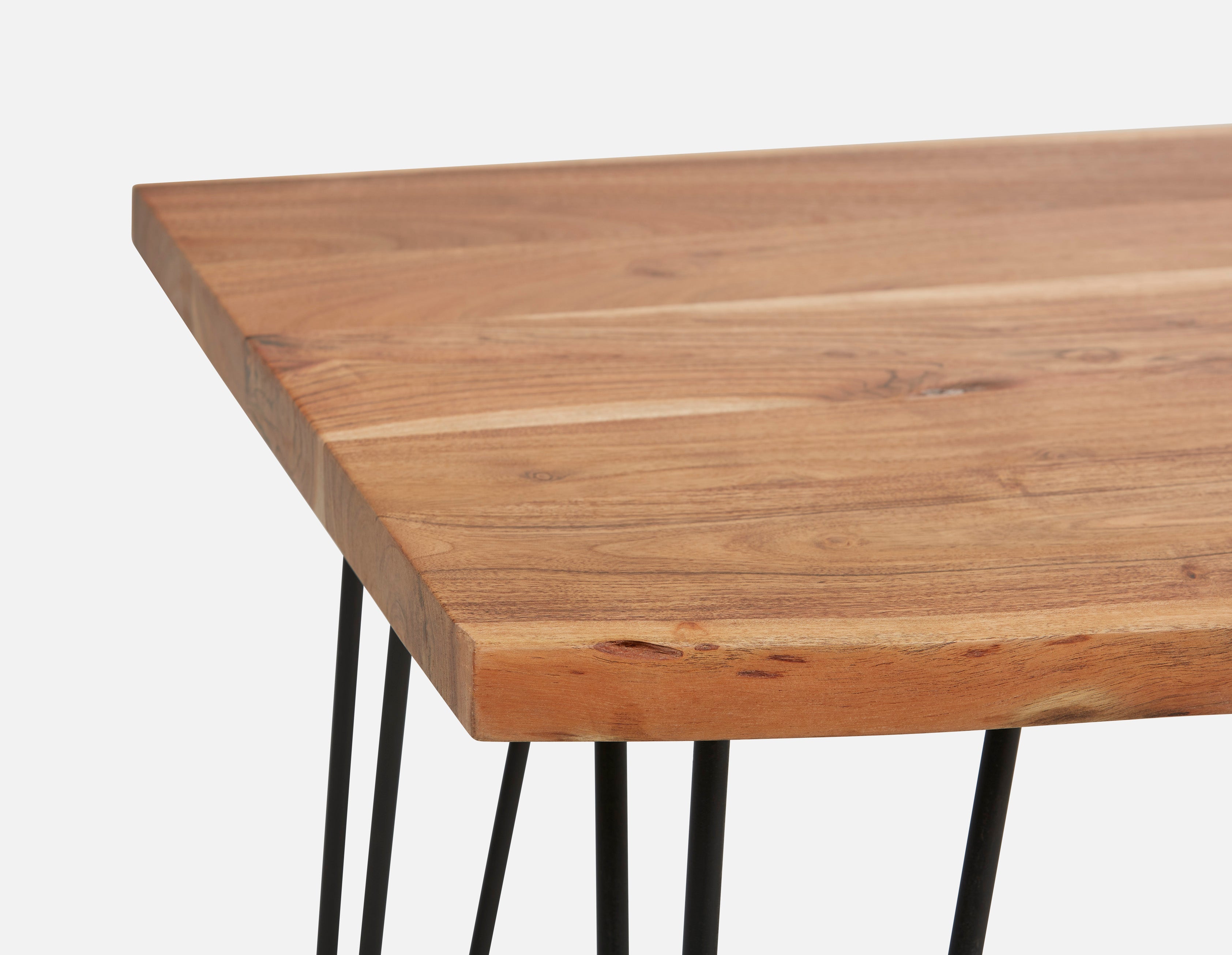 RENO table-bar en bois d'acacia massif 160cm undefined