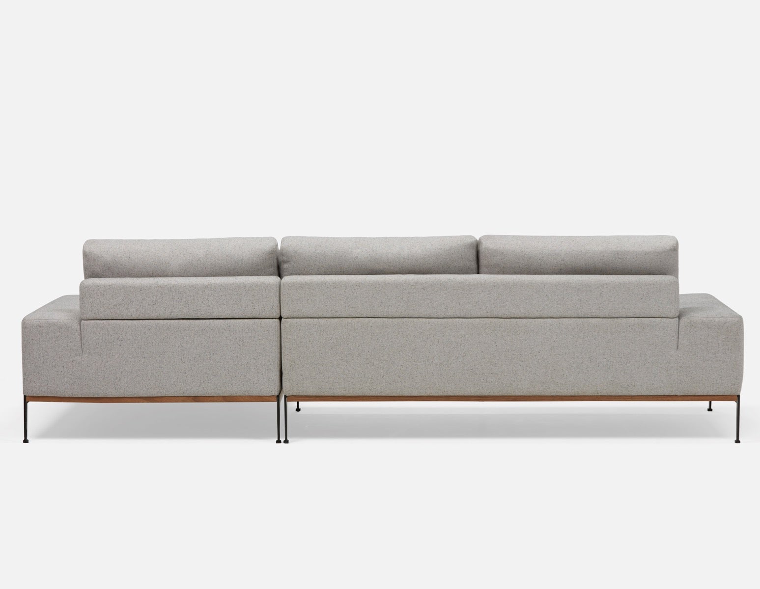 PRESTON modern right-facing sectional sofa undefined