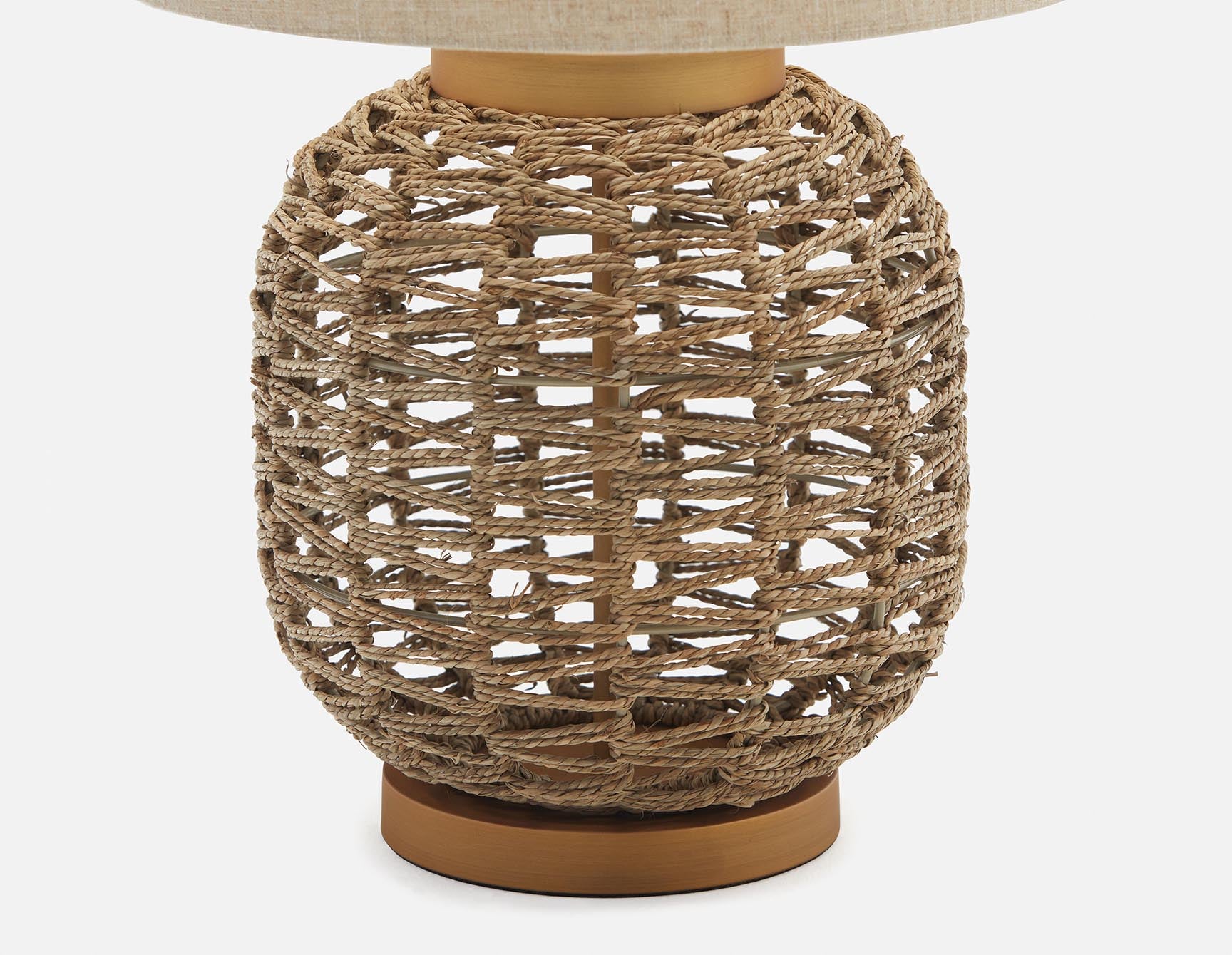 RODNEY hand-made rope table lamp 58 cm height undefined