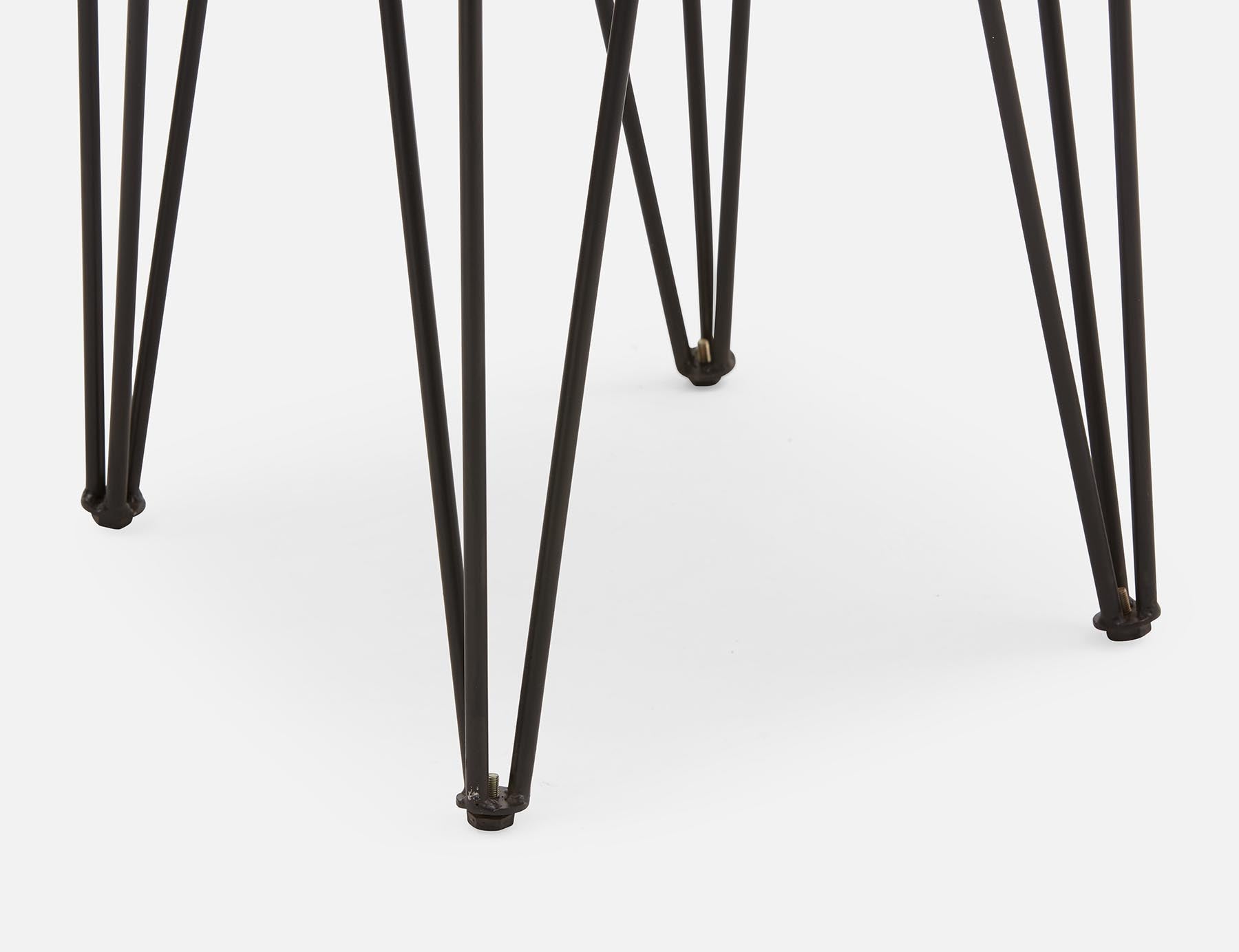 RENO solid acacia wood end table 60 cm undefined