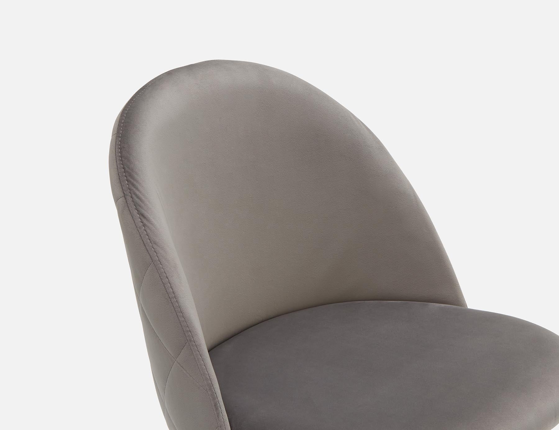 POLLY chaise de salle à manger en velours undefined