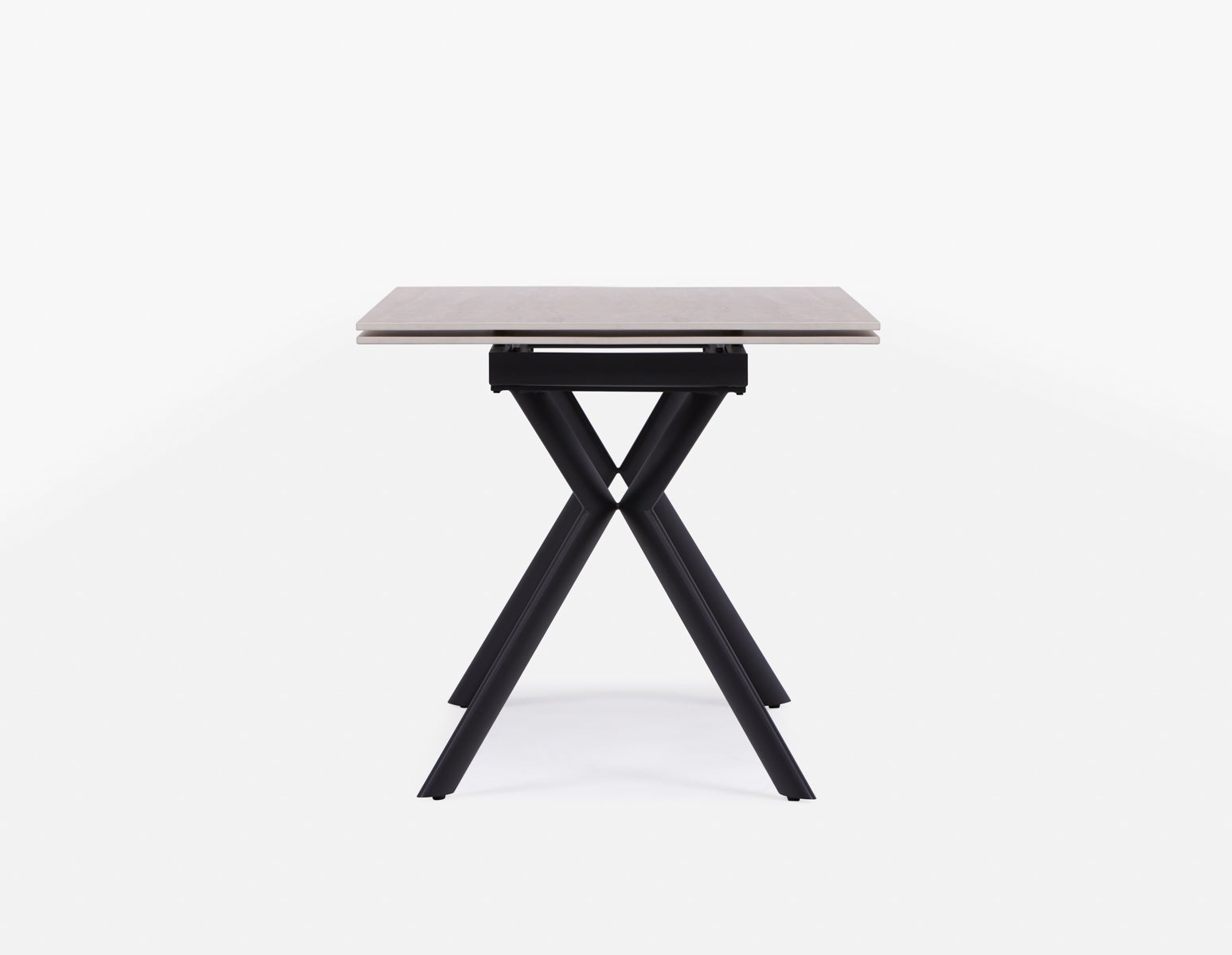 WILLMA extendable modern dining table 140cm to 200cm undefined