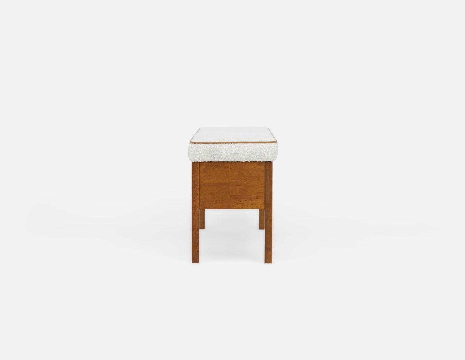 BENA mid-century modern storage bench undefined