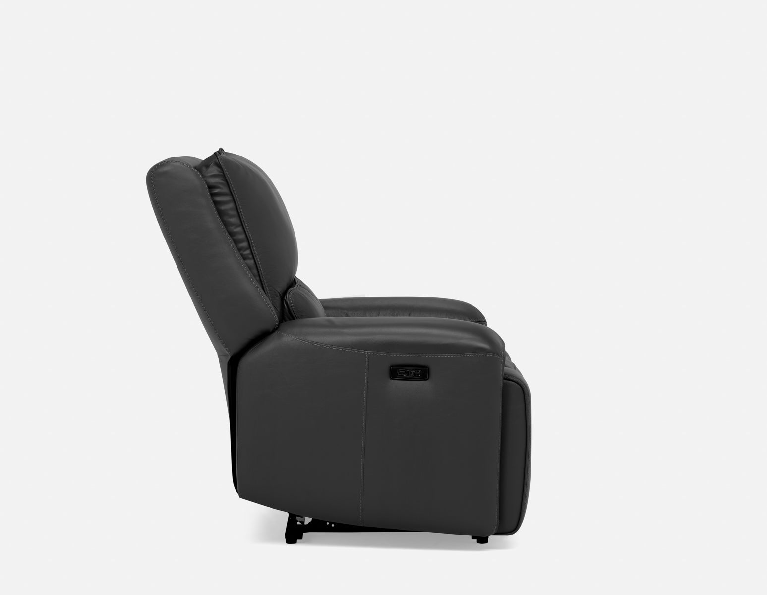 FAOUZI fauteuil inclinable en cuir contemporain undefined