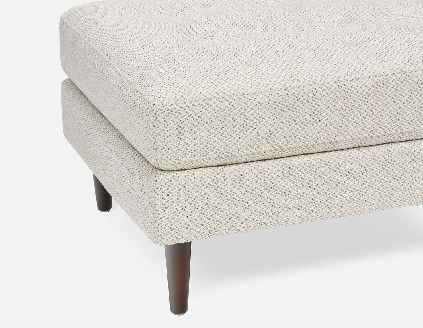KINSEY tufted ottoman undefined
