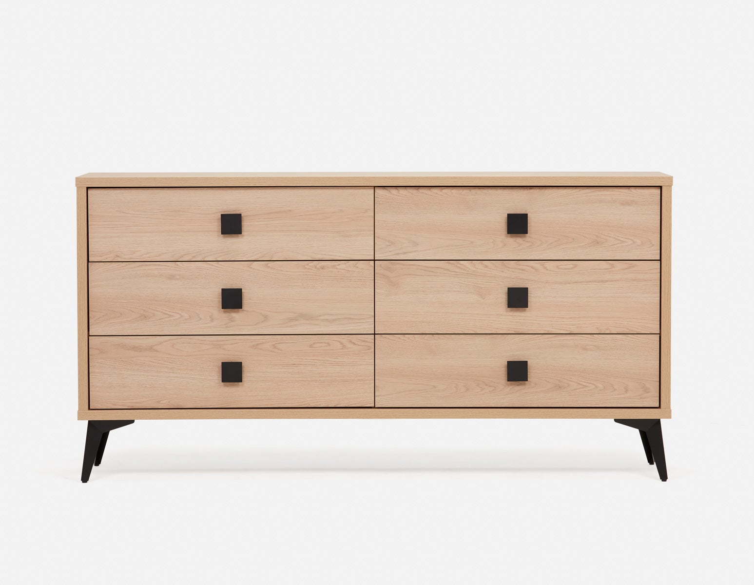 KIERA commode 6 tiroirs moderne du milieu du siècle undefined