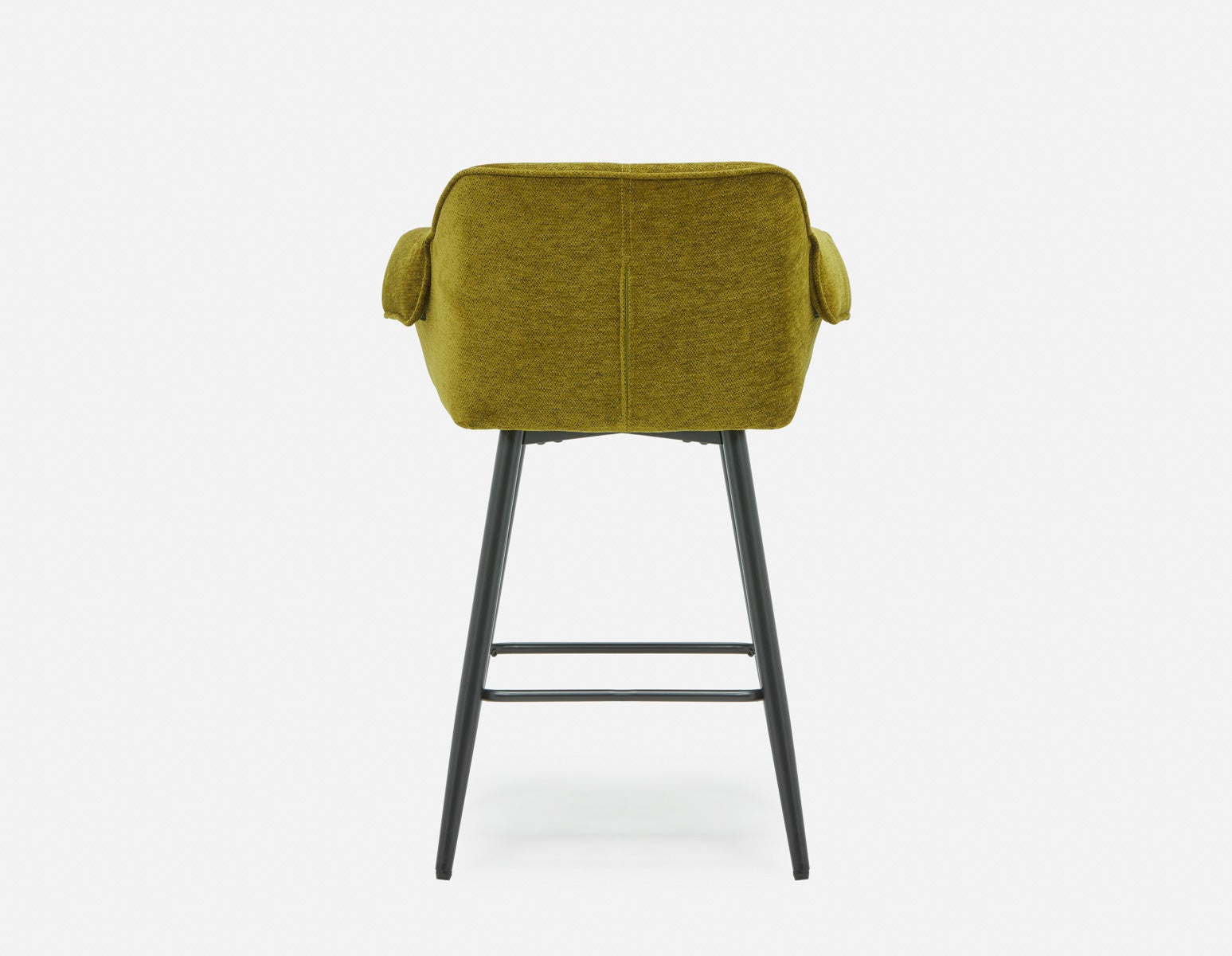RALPH mid-century upholstered counter stool 66cm undefined