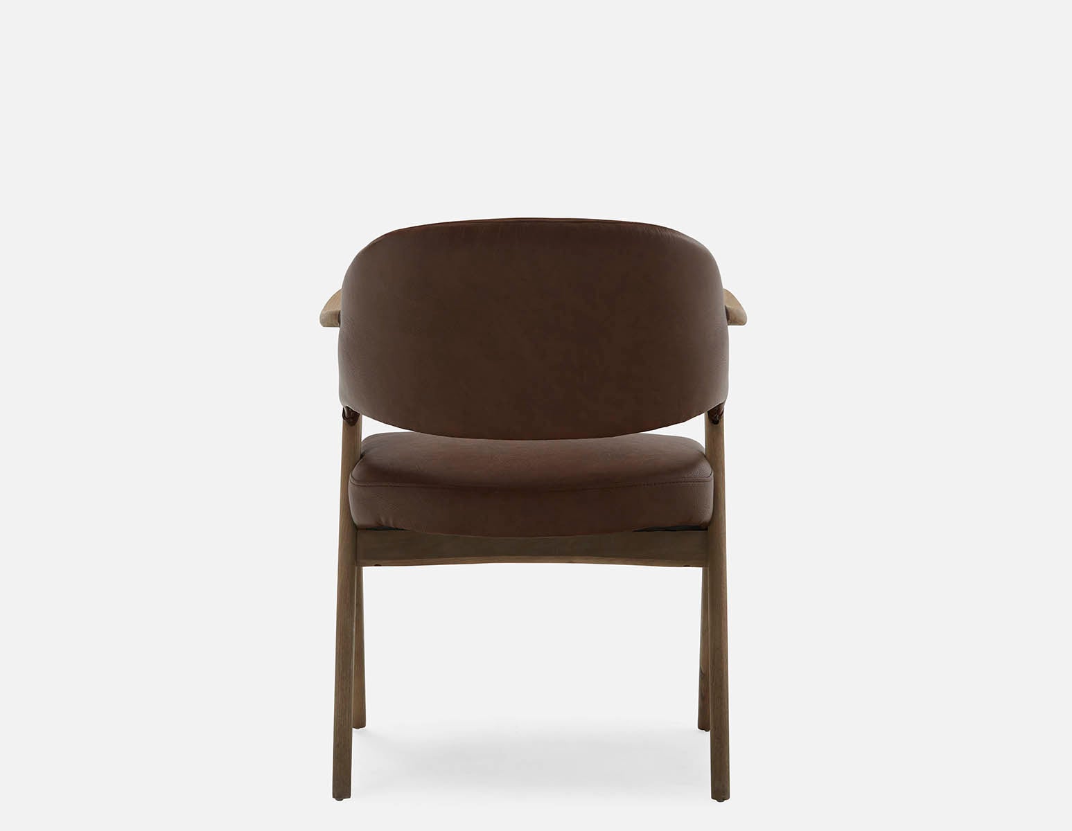 LORENA ash wood dining armchair undefined