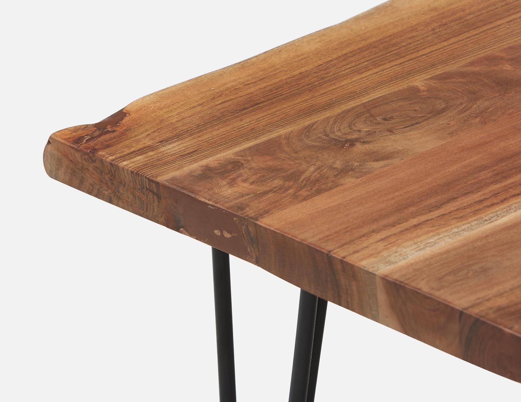 RENO table basse en bois d'acacia massif 120 cm undefined
